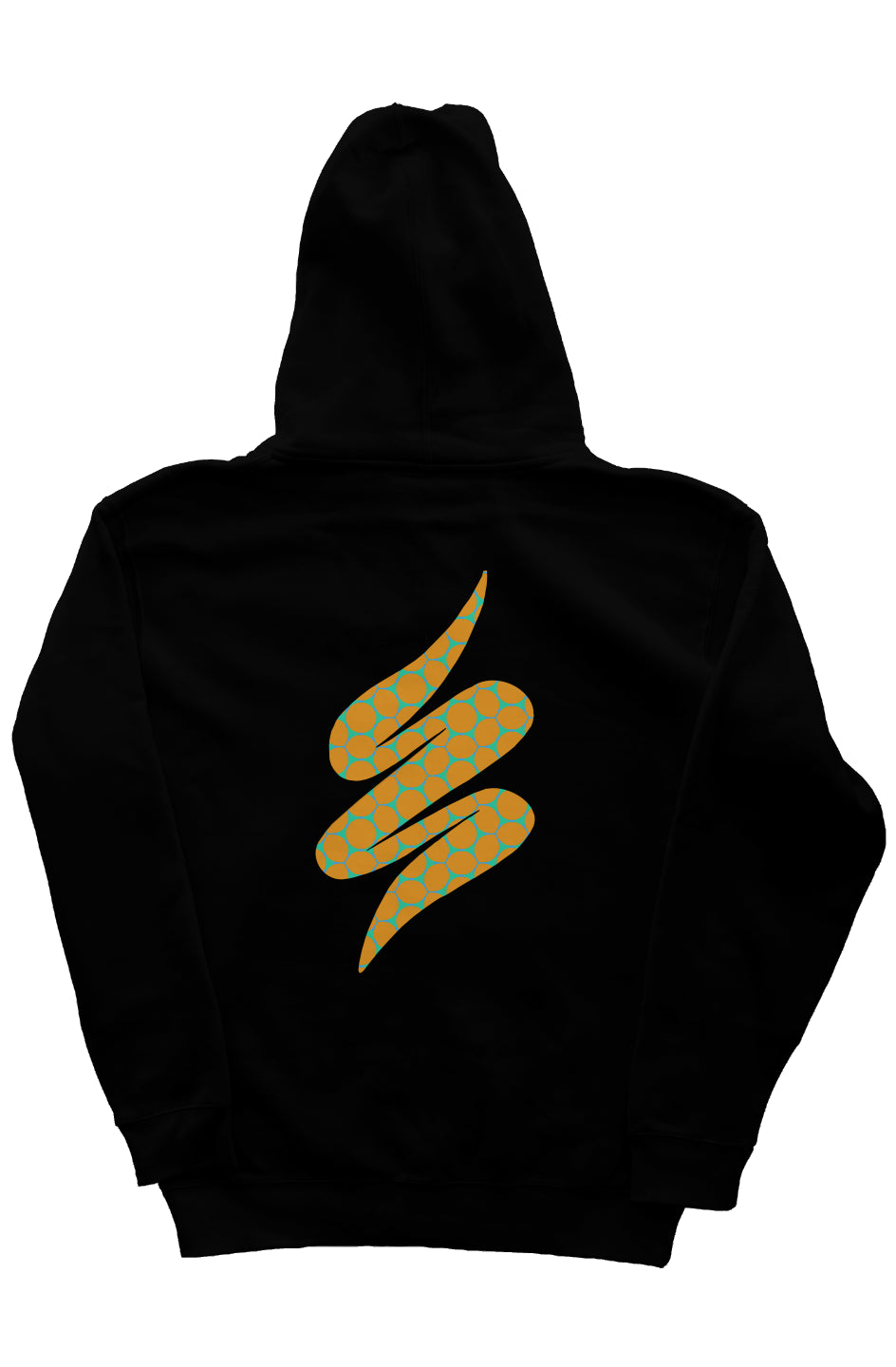 Zip Hoody with Hood Liner - Lemon Bubble Swoop