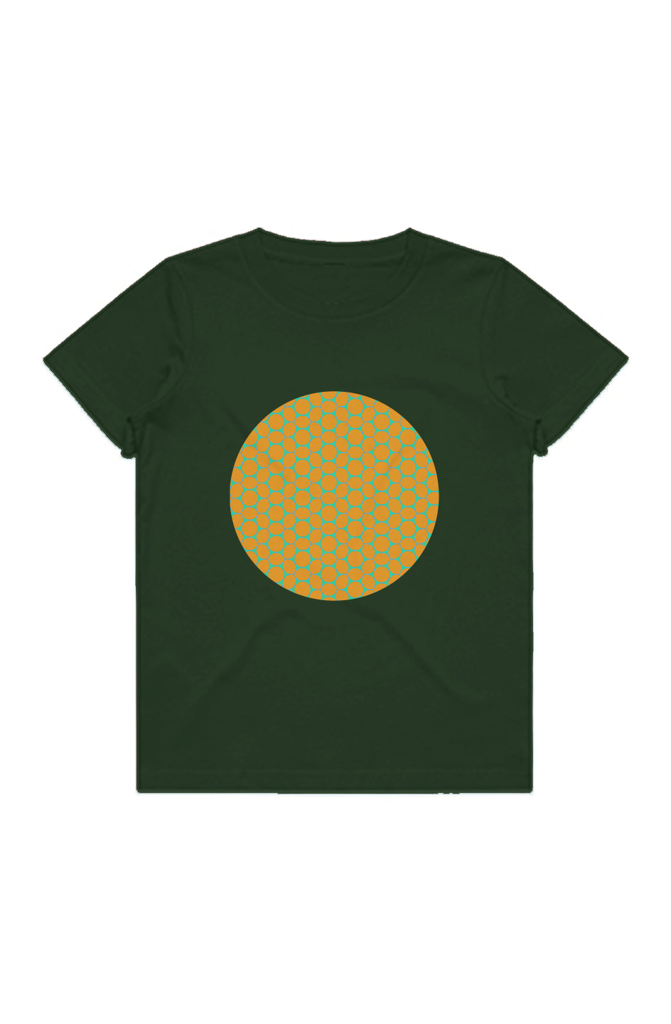 Youth Staple T-Shirt - Lemon Bubble Circle
