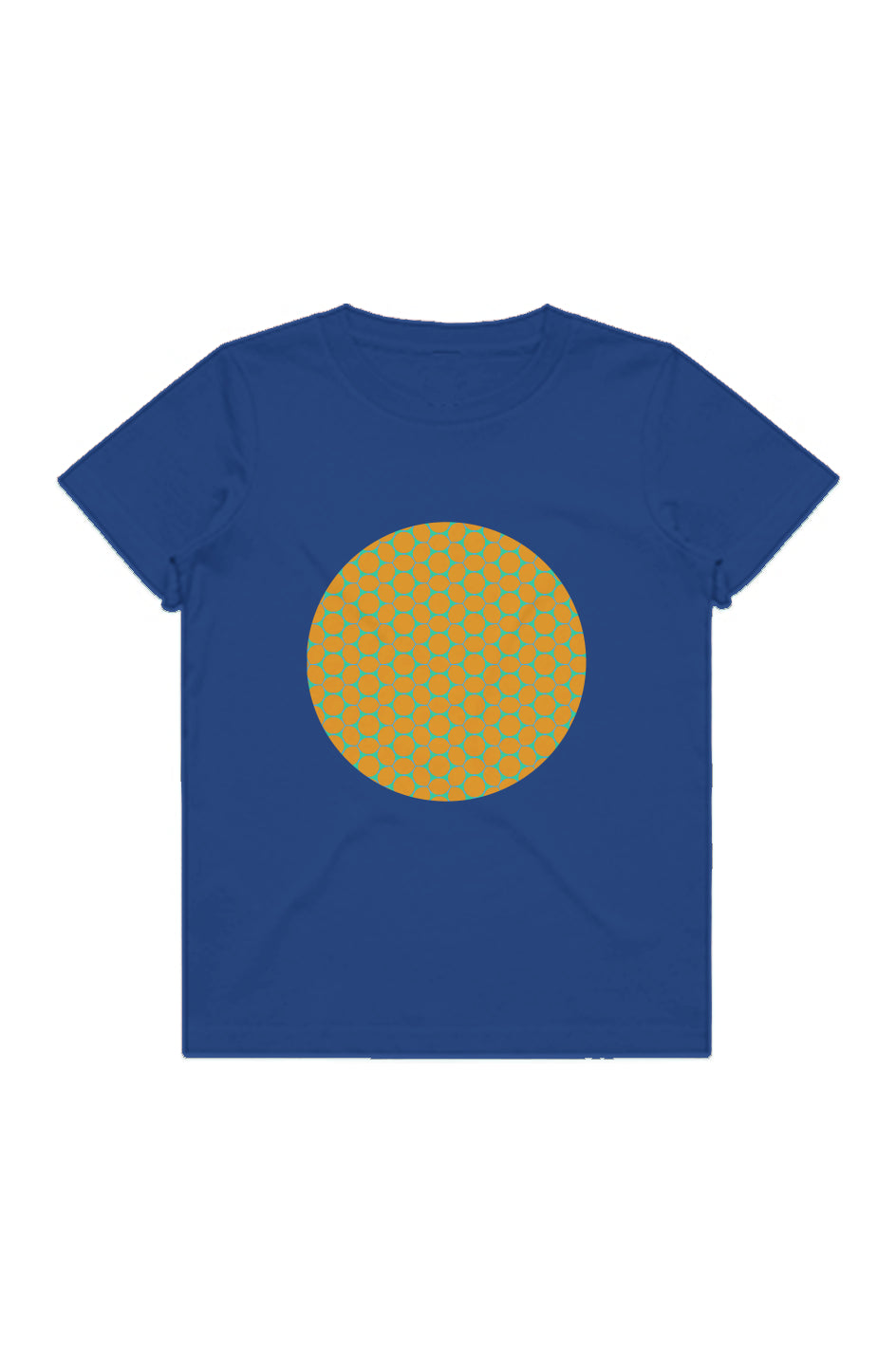 Youth Staple T-Shirt - Lemon Bubble Circle