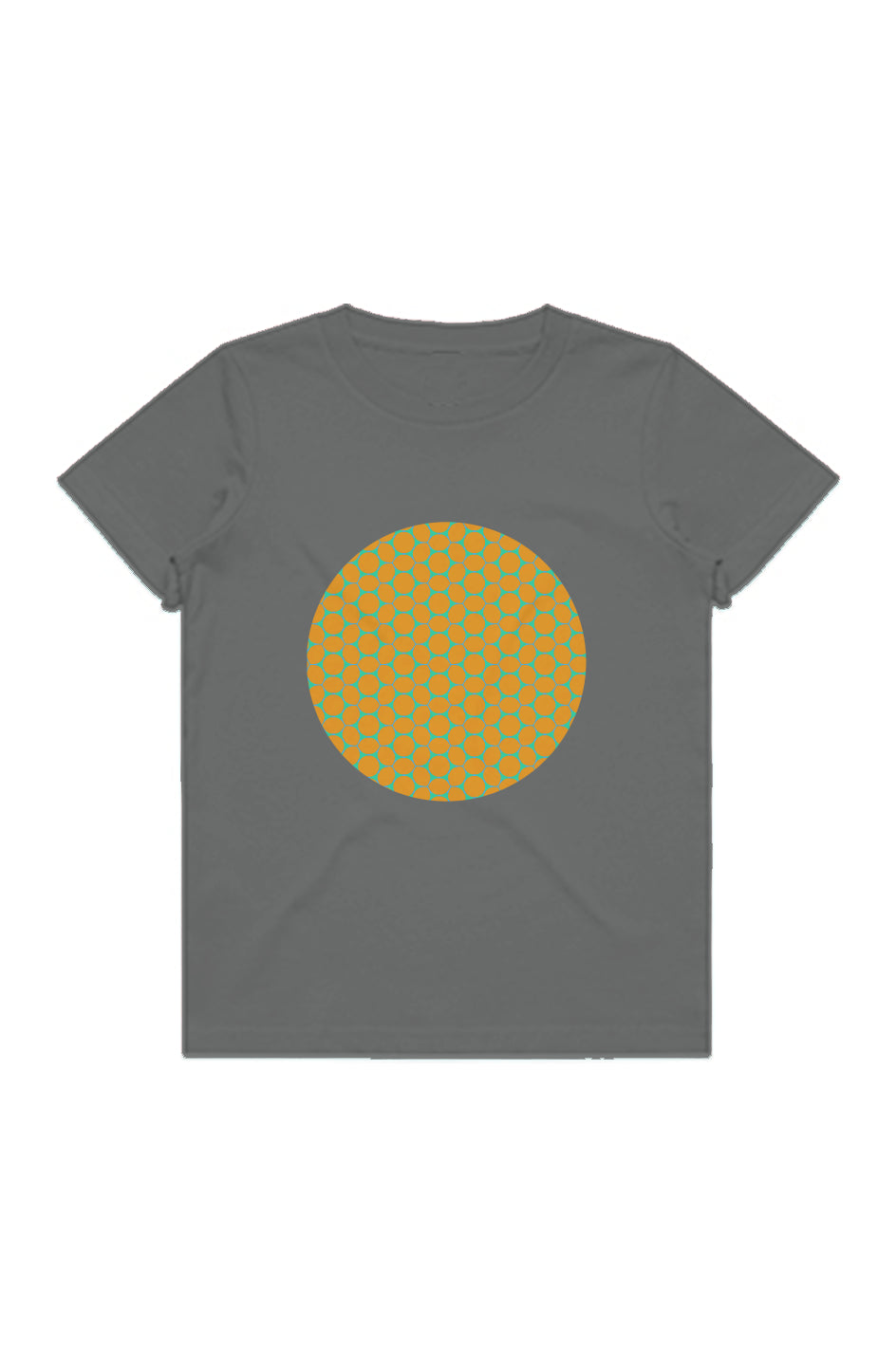 Youth Staple T-Shirt - Lemon Bubble Circle