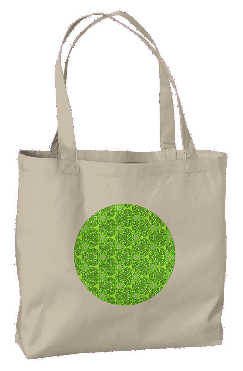 Eco Large Tote - Martha's Leaf Circle