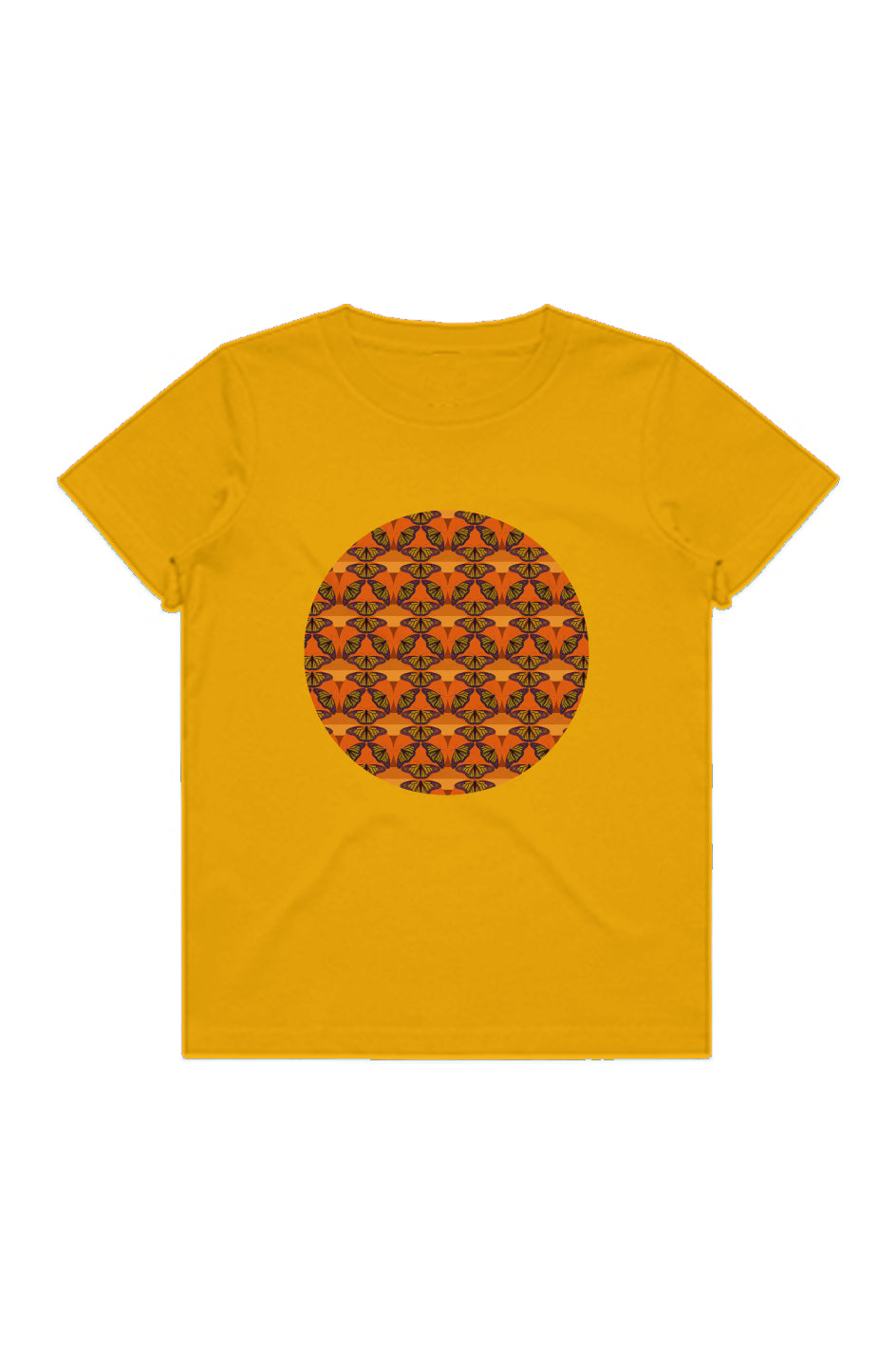 Youth Staple T-Shirt - Butterfly Sunset Circle