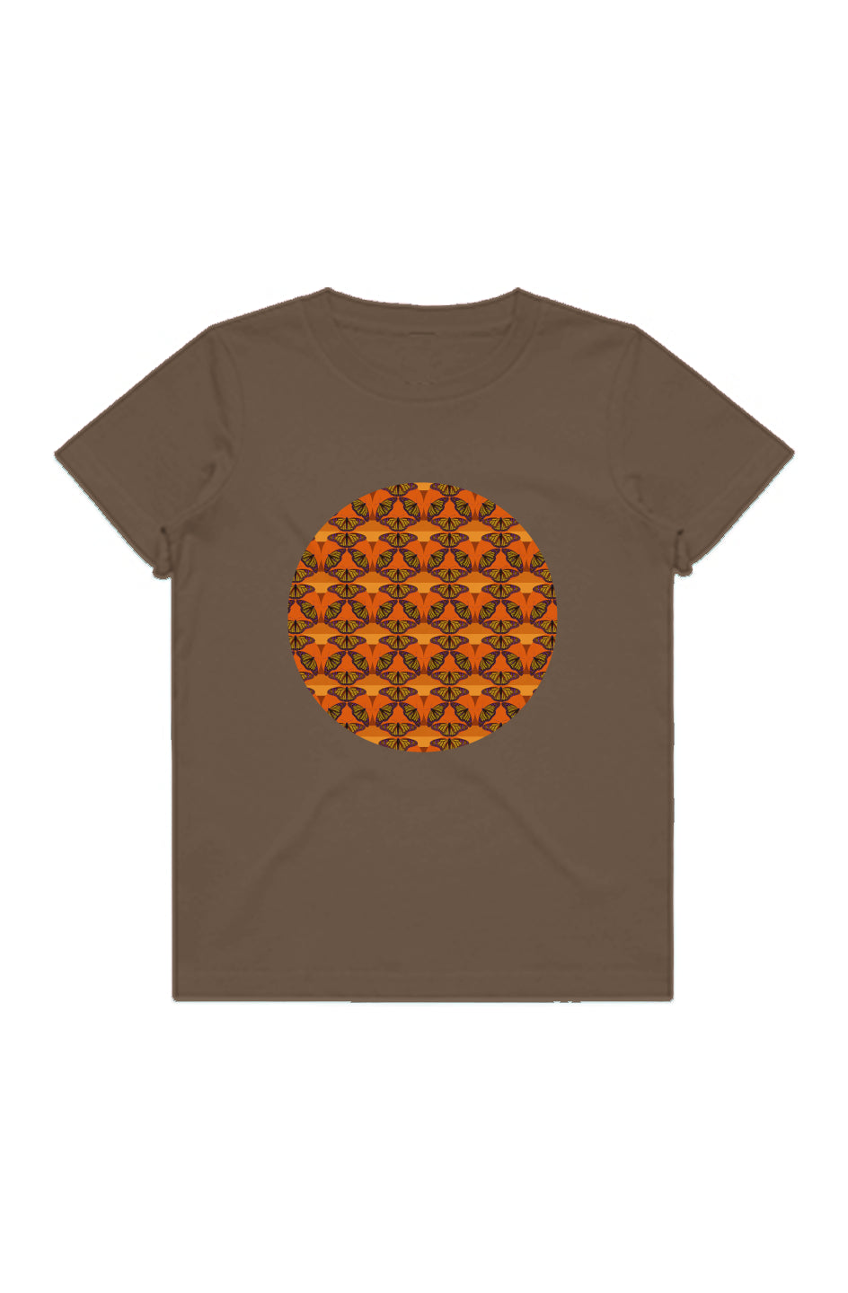 Youth Staple T-Shirt - Butterfly Sunset Circle
