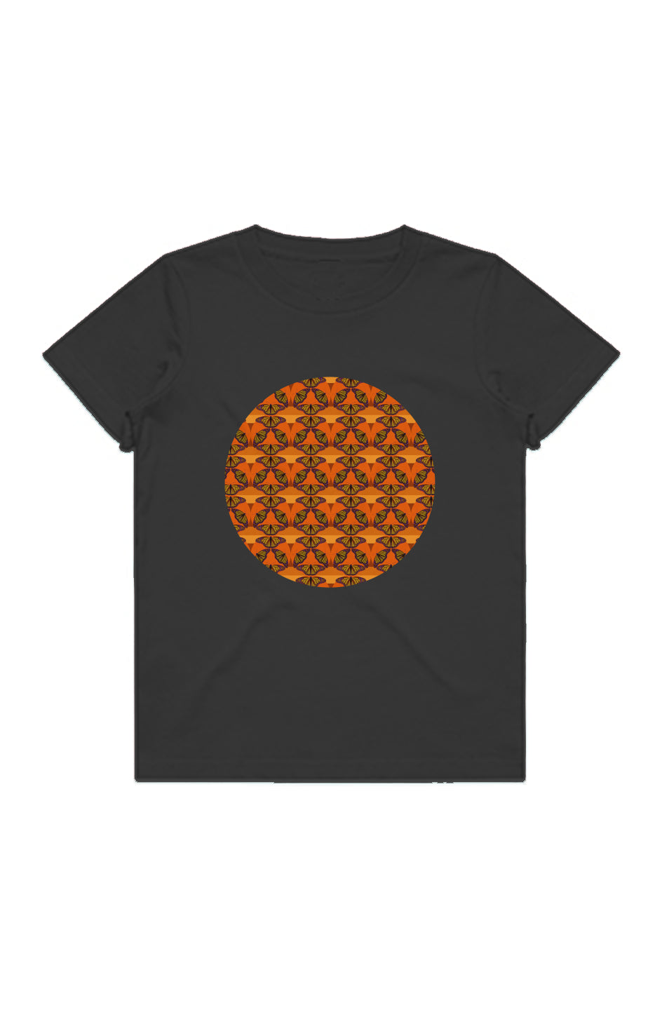 Youth Staple T-Shirt - Butterfly Sunset Circle