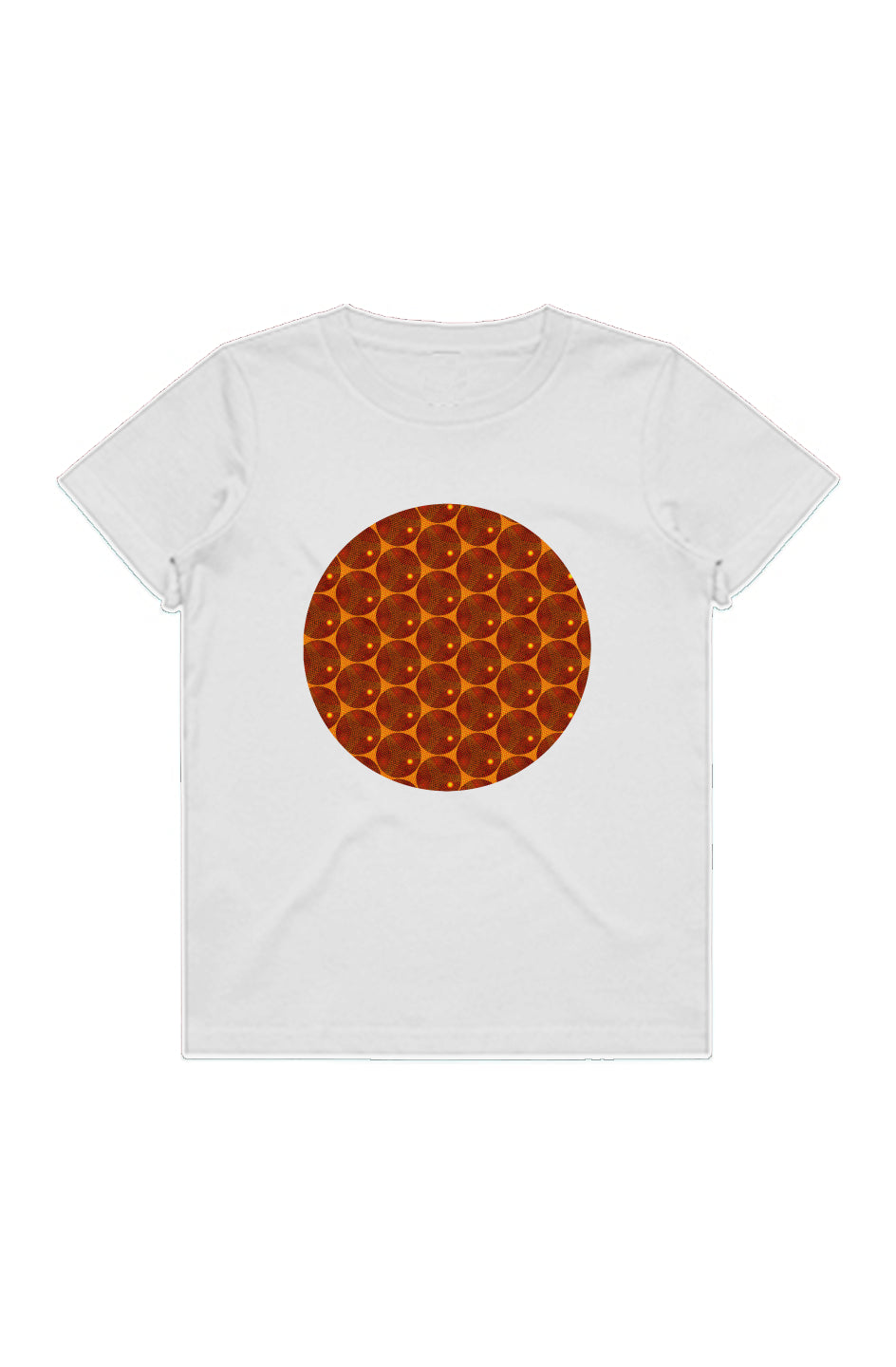 Youth Staple Tee - Many Eyes Lantern Circle