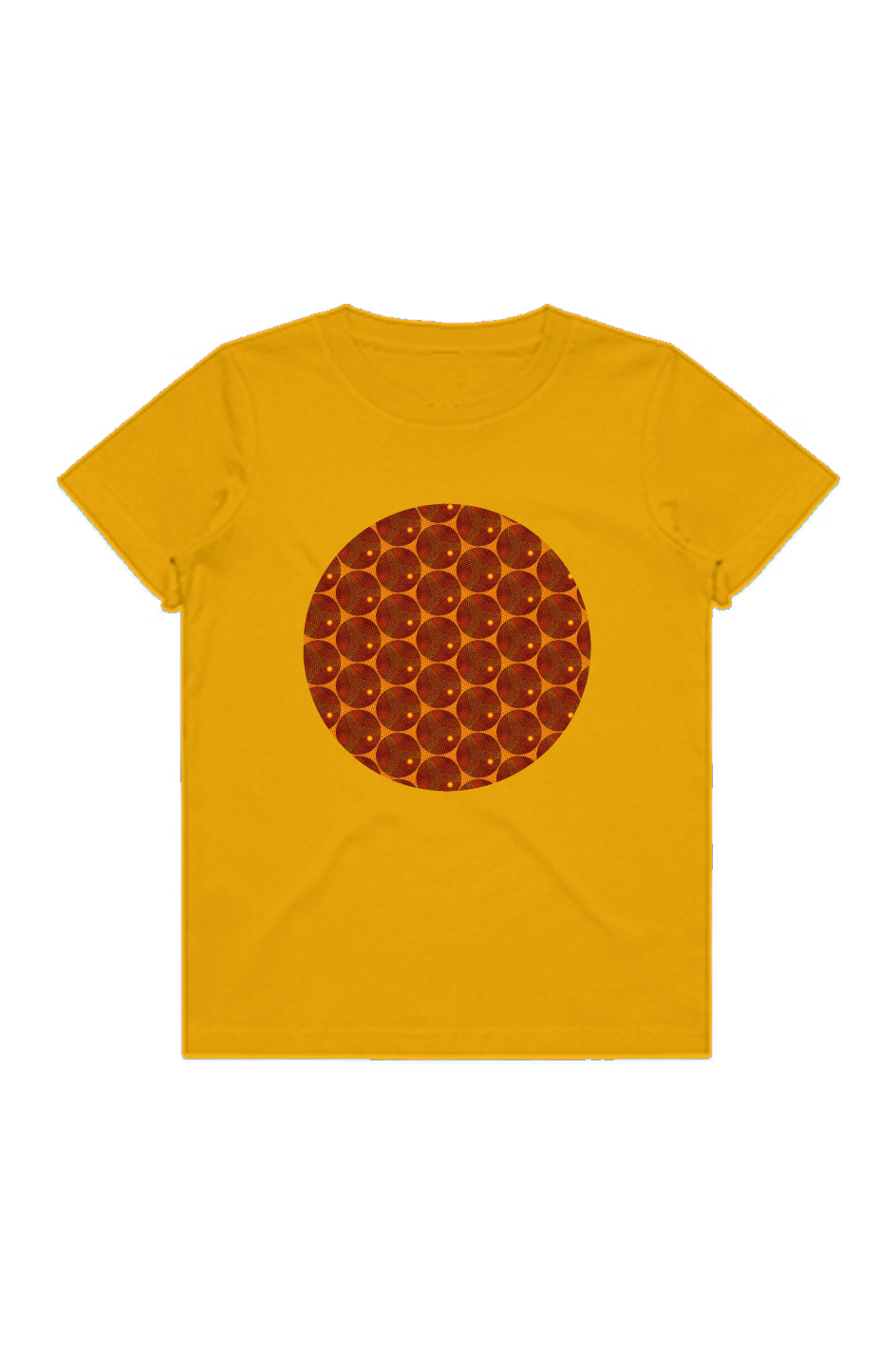 Youth Staple Tee - Many Eyes Lantern Circle