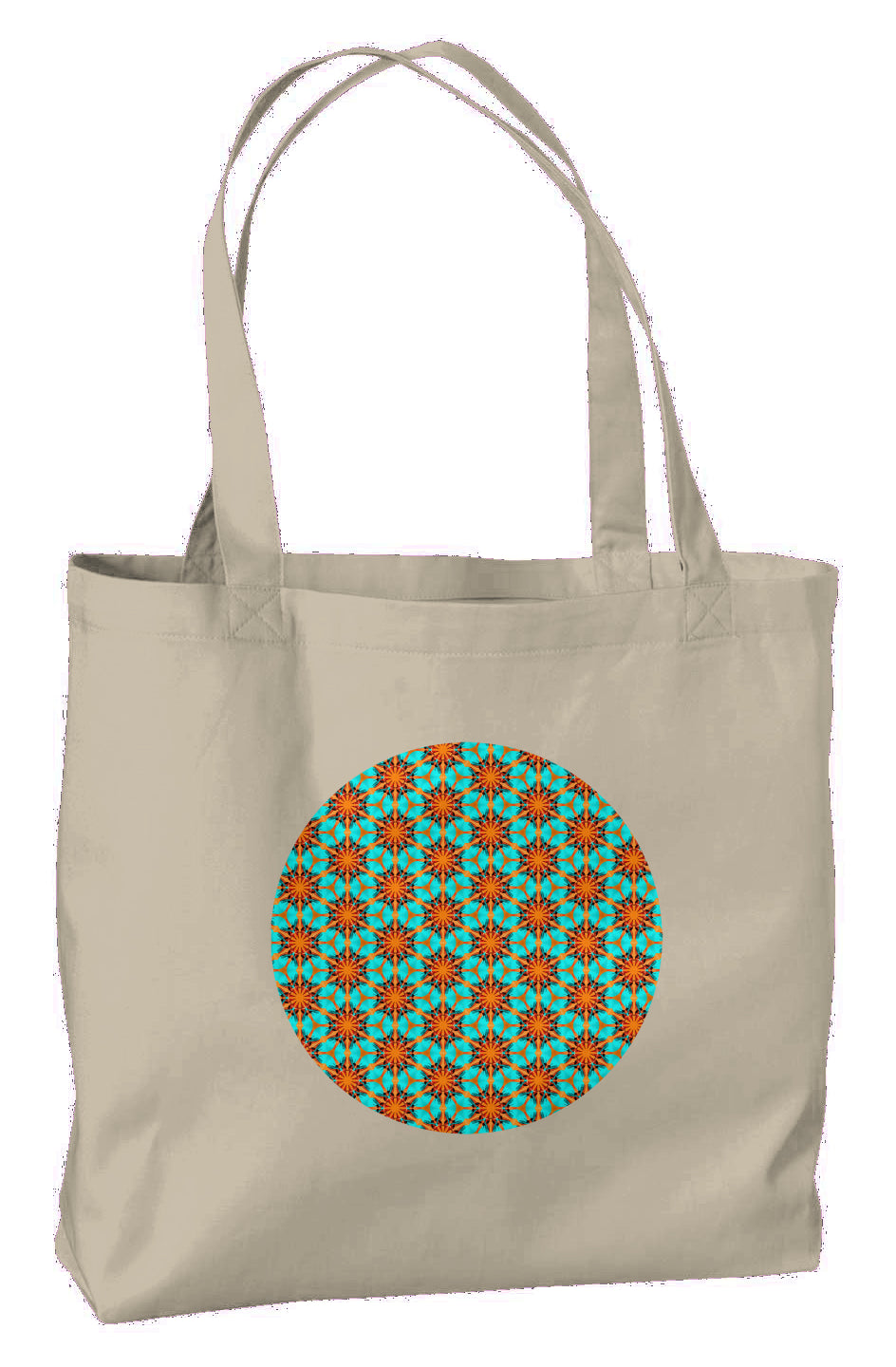 Eco Large Tote - Hummingbird Circle