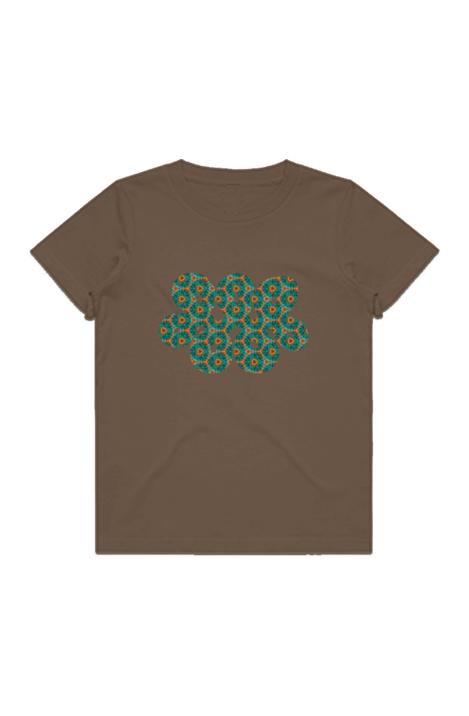 Youth Staple Tee - Fuzzy Donut Flower Infinity Loop