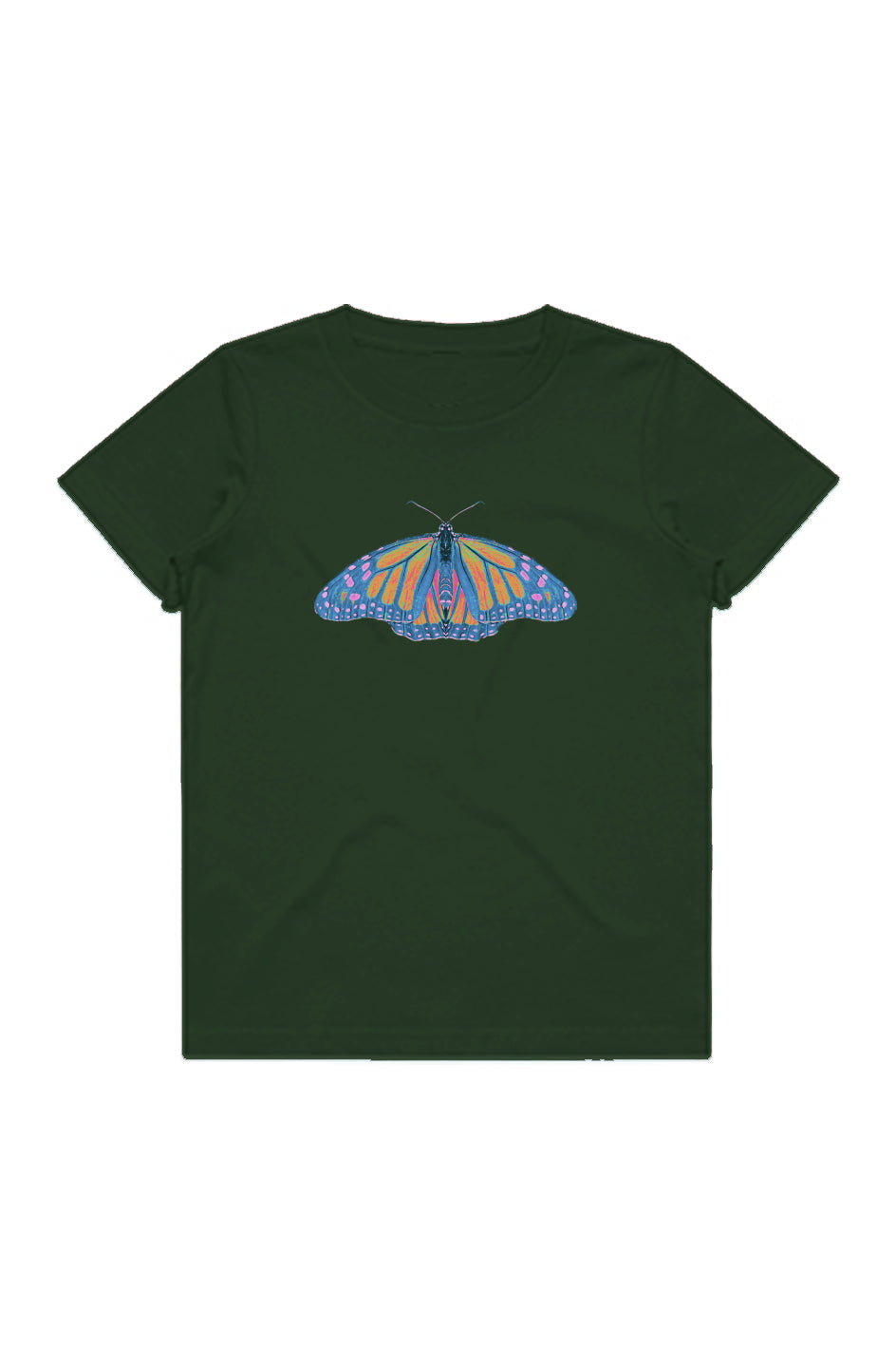 Youth Staple Tee - Thermal Monarch Butterfly