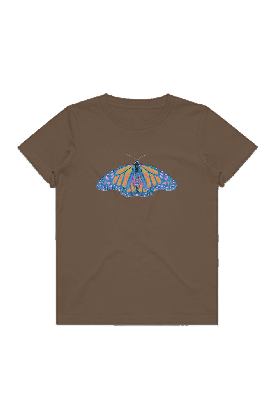 Youth Staple Tee - Thermal Monarch Butterfly
