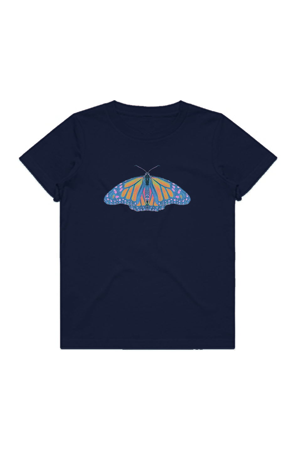 Youth Staple Tee - Thermal Monarch Butterfly