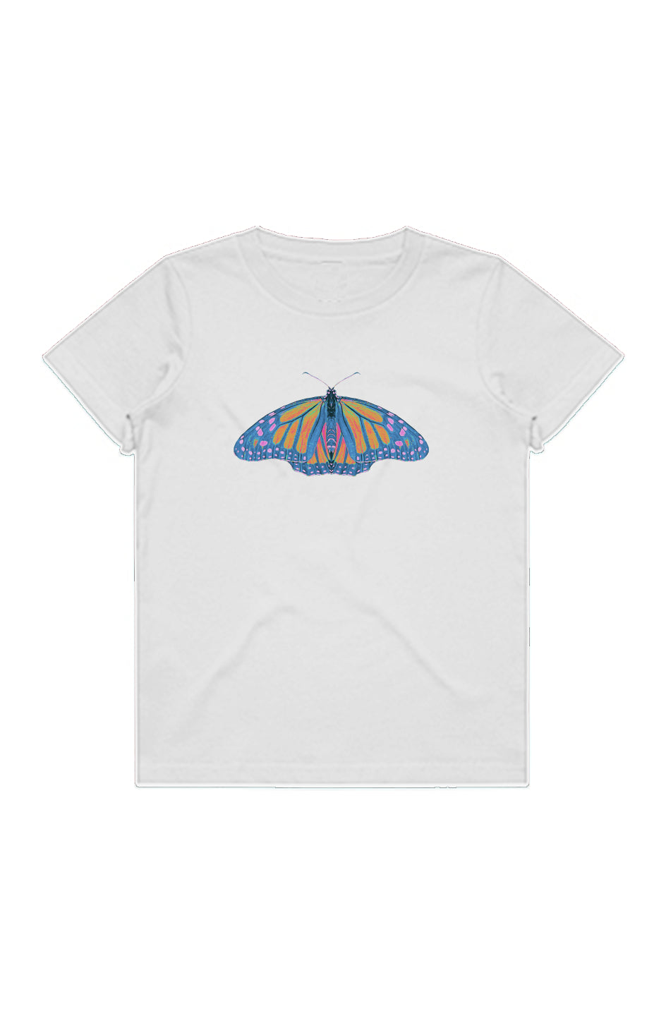 Youth Staple Tee - Thermal Monarch Butterfly