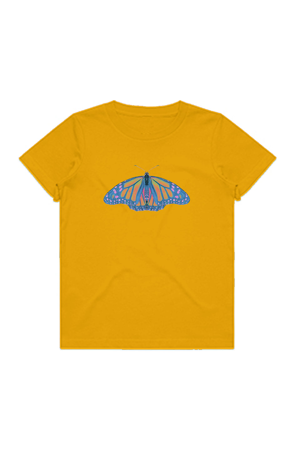Youth Staple Tee - Thermal Monarch Butterfly