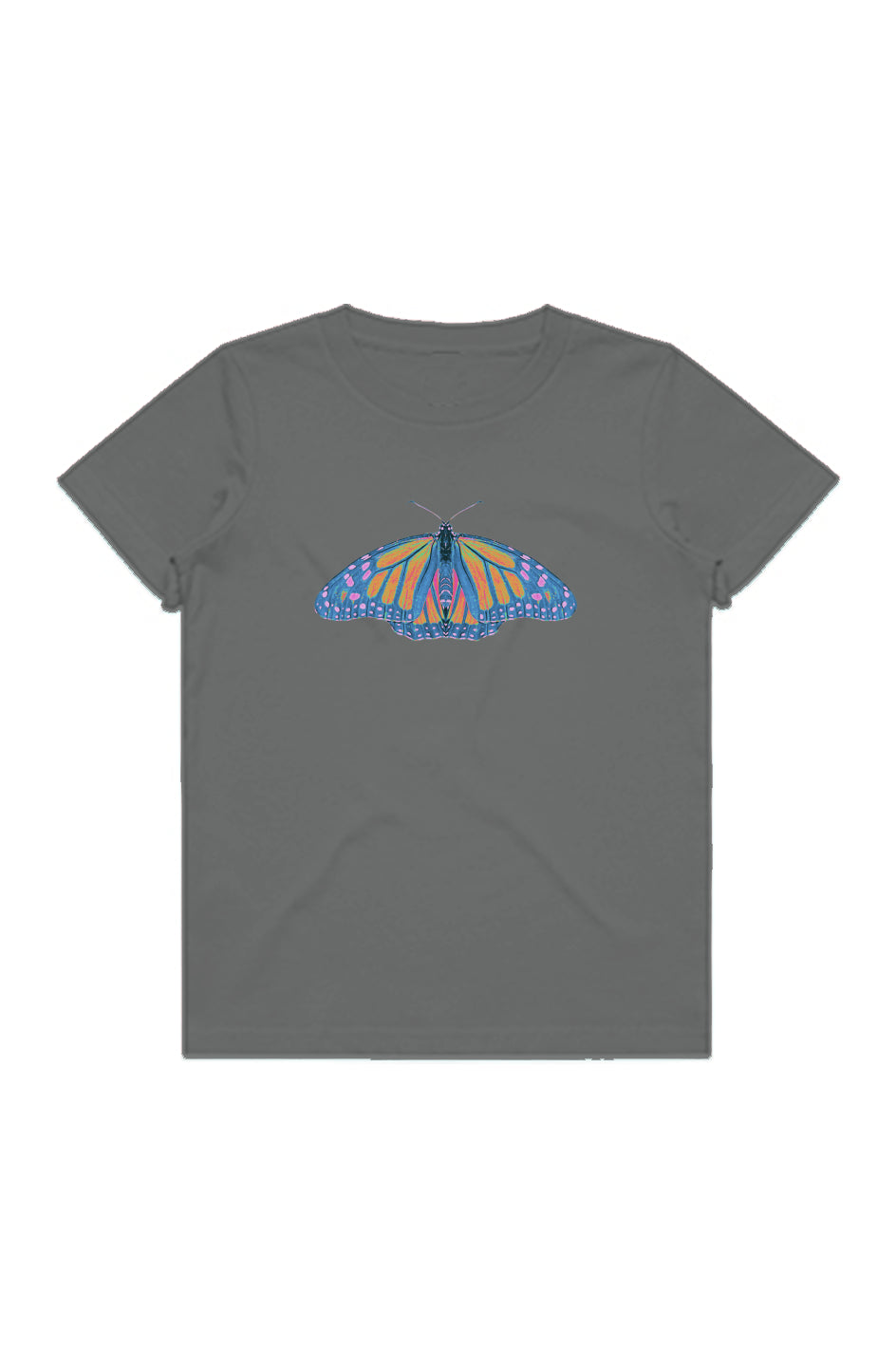 Youth Staple Tee - Thermal Monarch Butterfly
