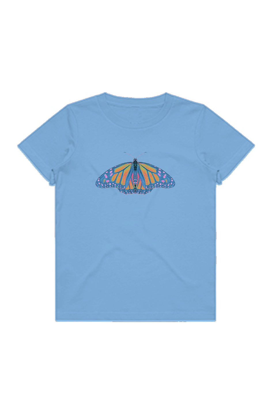 Youth Staple Tee - Thermal Monarch Butterfly