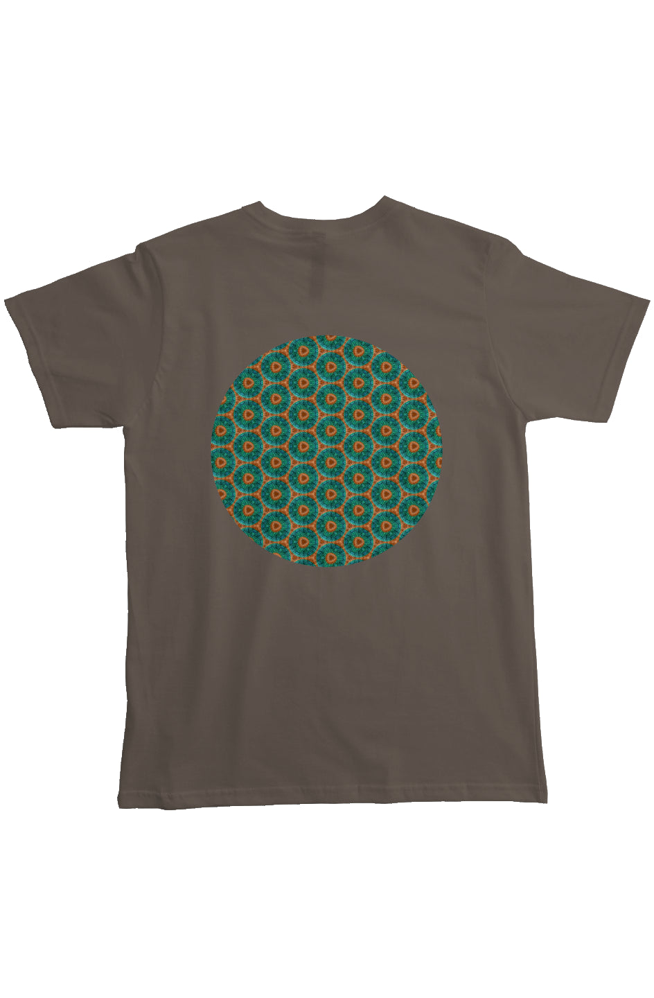 Heavyweight Organic Pocket T-Shirt - Fuzzy Donut Flower