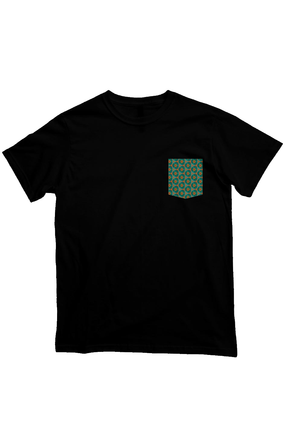 Organic Heavyweight Short Sleeve Pocket T-Shirt - Fuzzy Donut