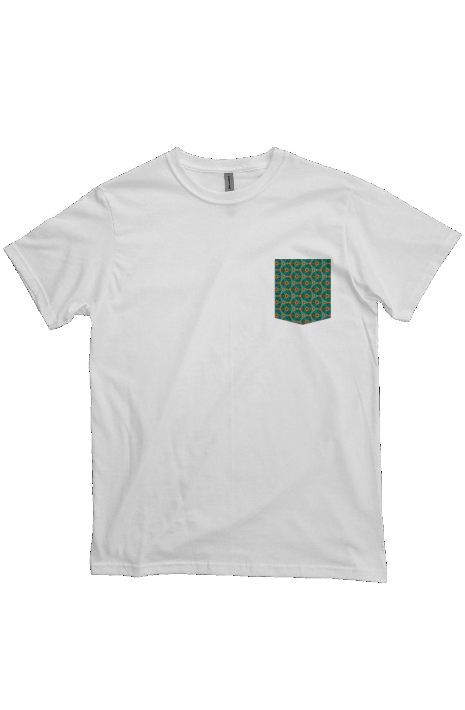 Organic Heavyweight Short Sleeve Pocket T-Shirt - Fuzzy Donut