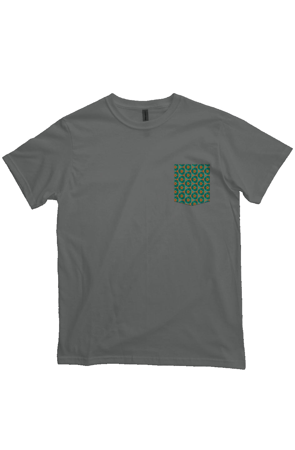 Organic Heavyweight Short Sleeve Pocket T-Shirt - Fuzzy Donut