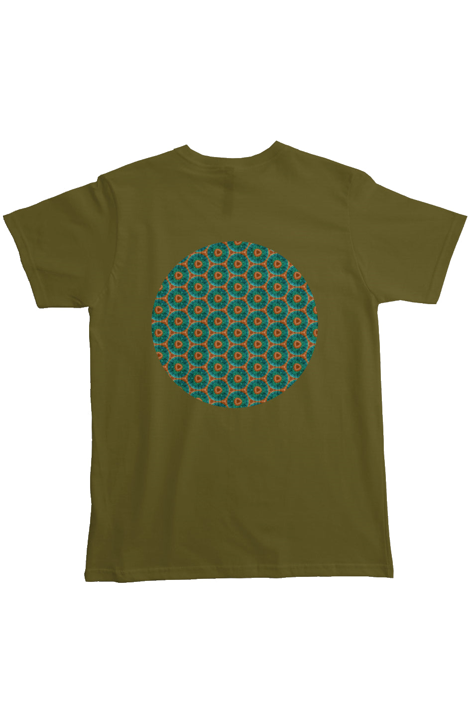 Organic Heavyweight Short Sleeve Pocket T-Shirt - Fuzzy Donut