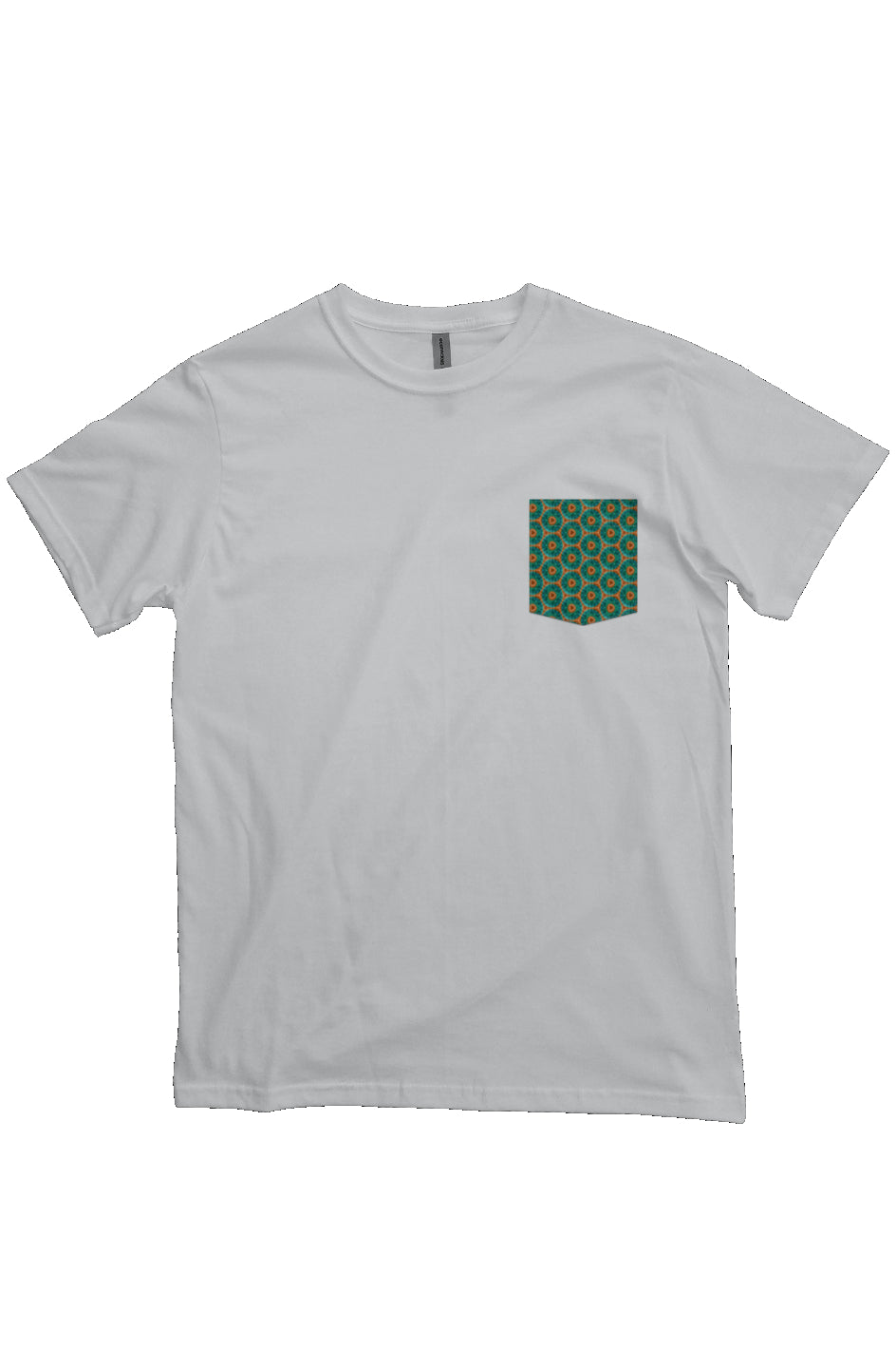 Organic Heavyweight Short Sleeve Pocket T-Shirt - Fuzzy Donut