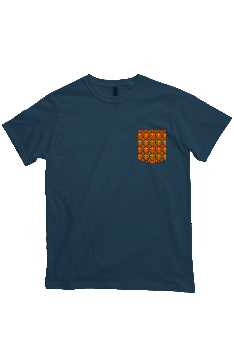 Heavyweight Organic Pocket T-Shirt - Butterfly Sunset
