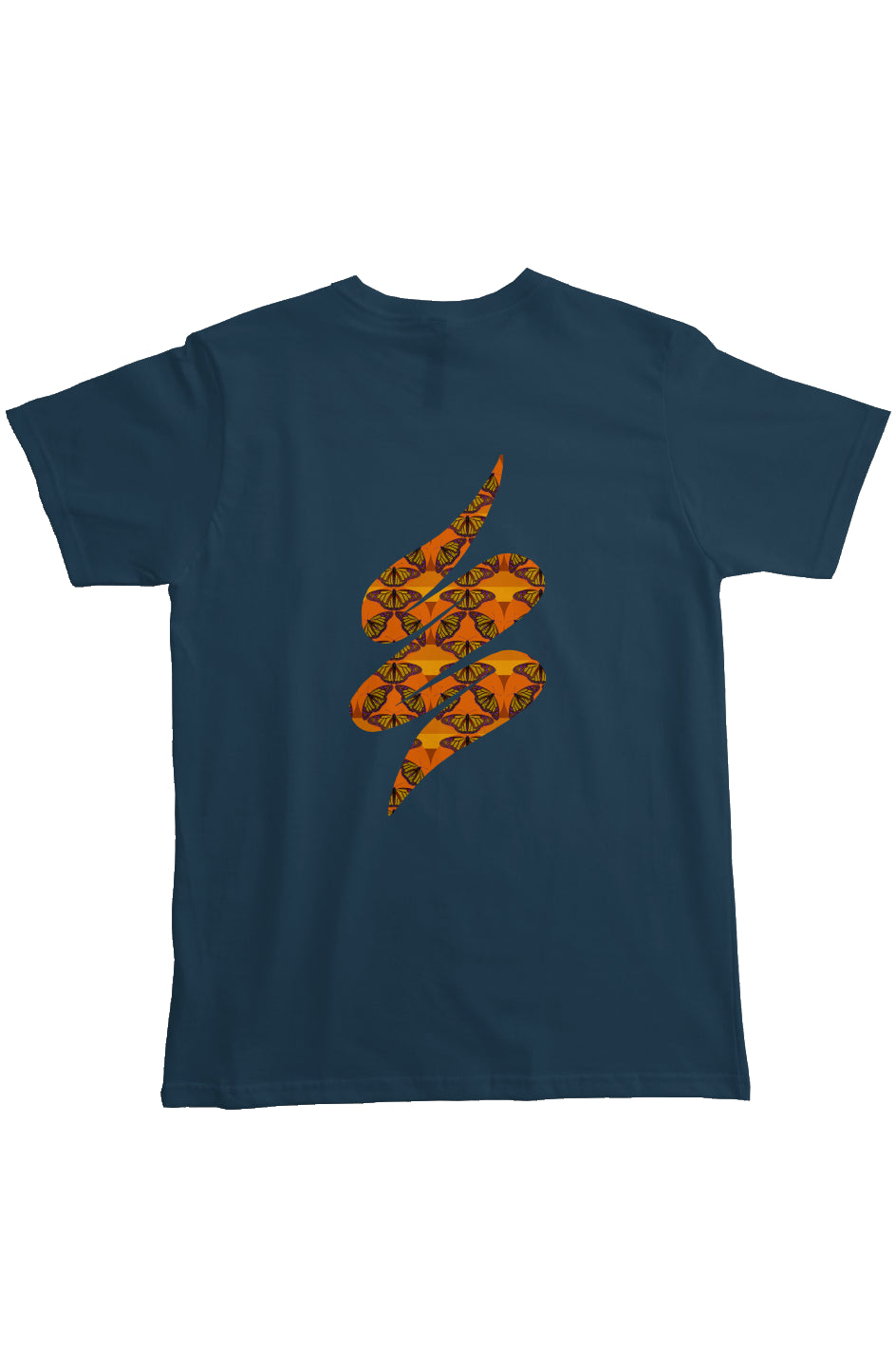 Heavyweight Organic Pocket T-Shirt - Butterfly Sunset