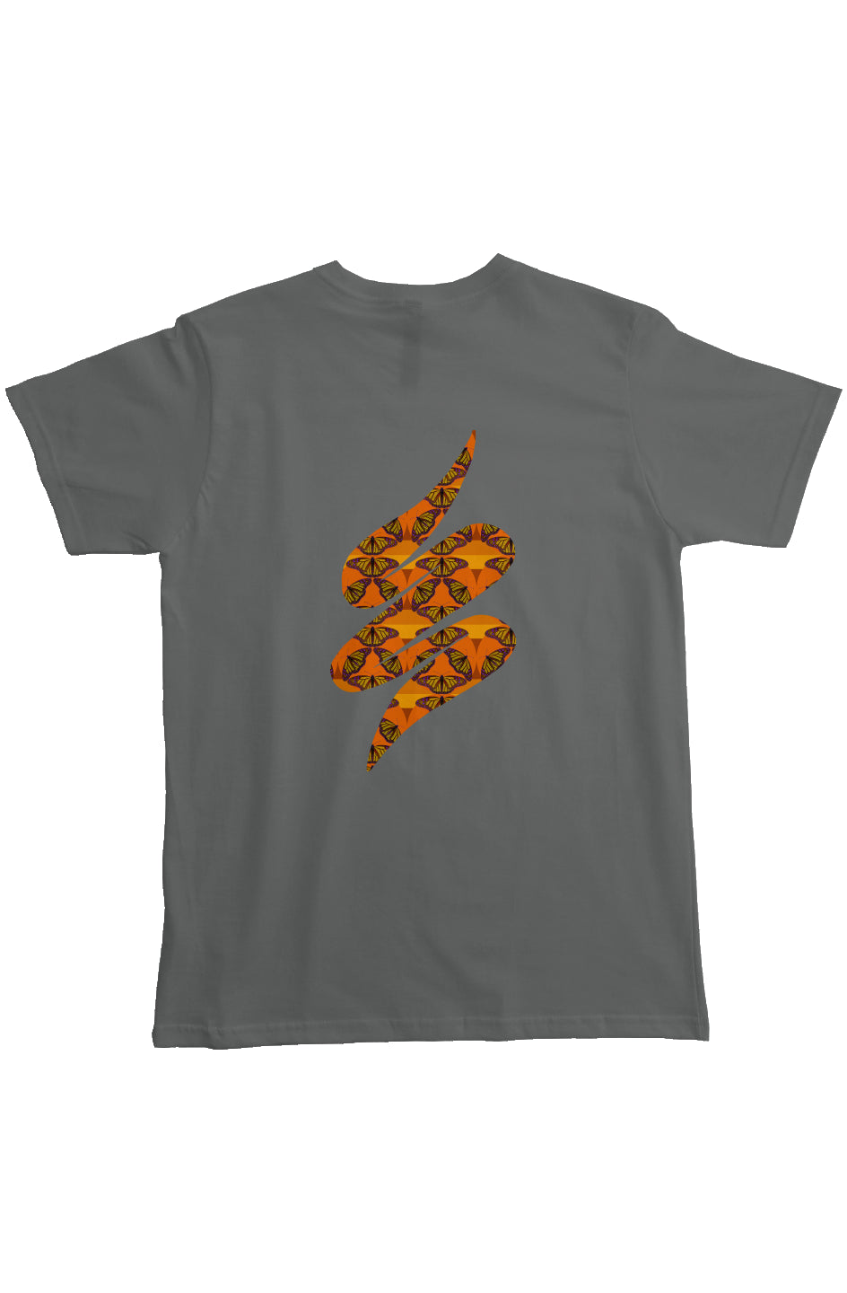 Heavyweight Organic Pocket T-Shirt - Butterfly Sunset