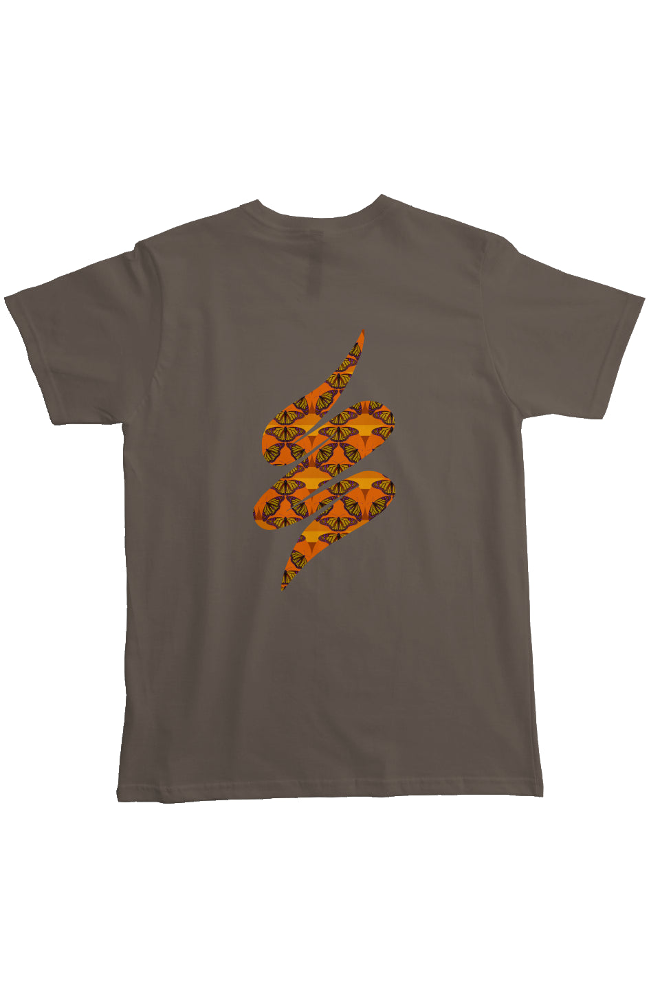 Heavyweight Organic Pocket T-Shirt - Butterfly Sunset