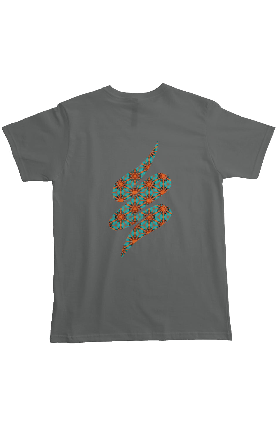 Organic Heavyweight Short Sleeve Pocket T-Shirt - Red Hummingbird