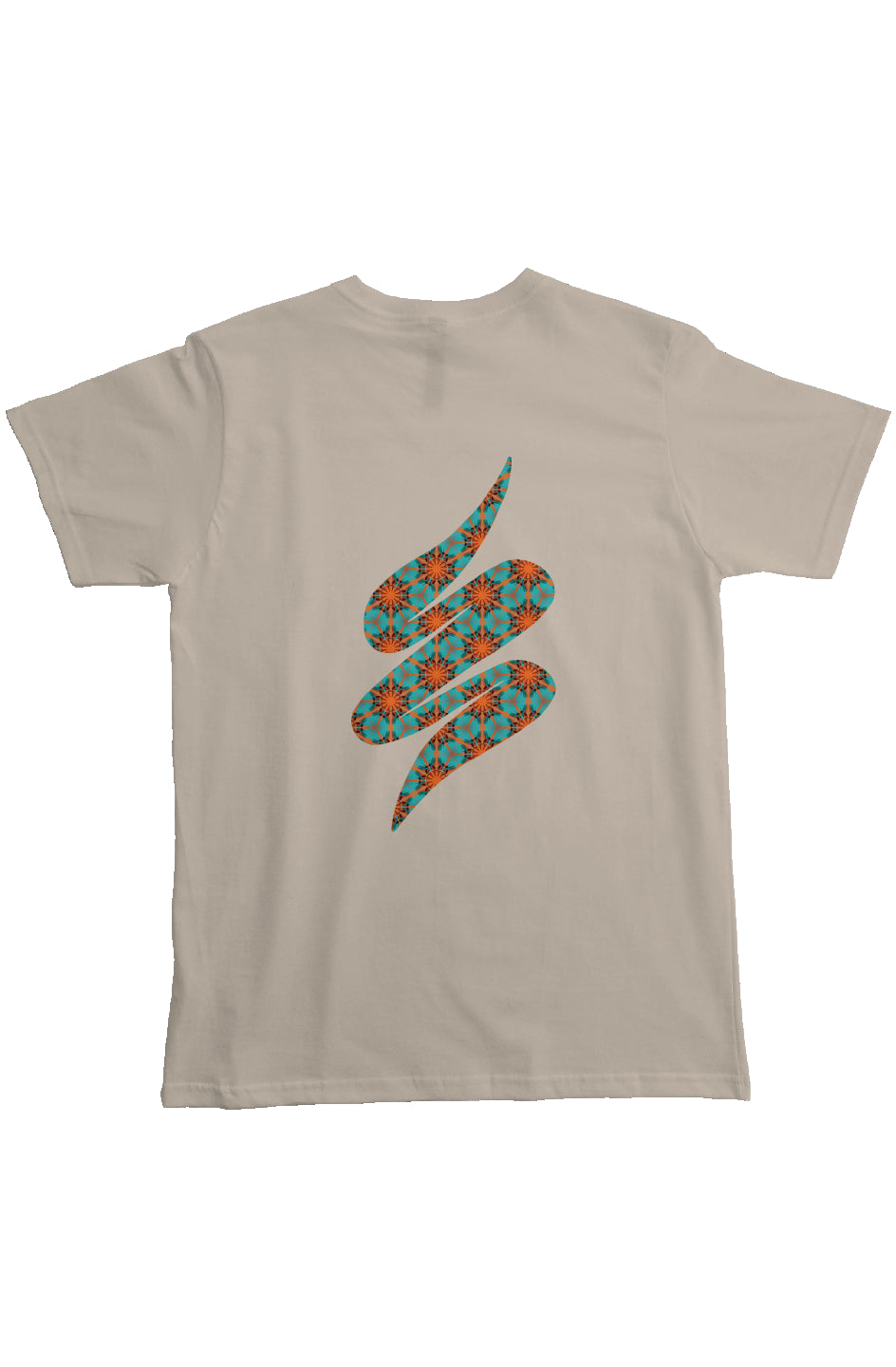 Organic Heavyweight Short Sleeve Pocket T-Shirt - Red Hummingbird