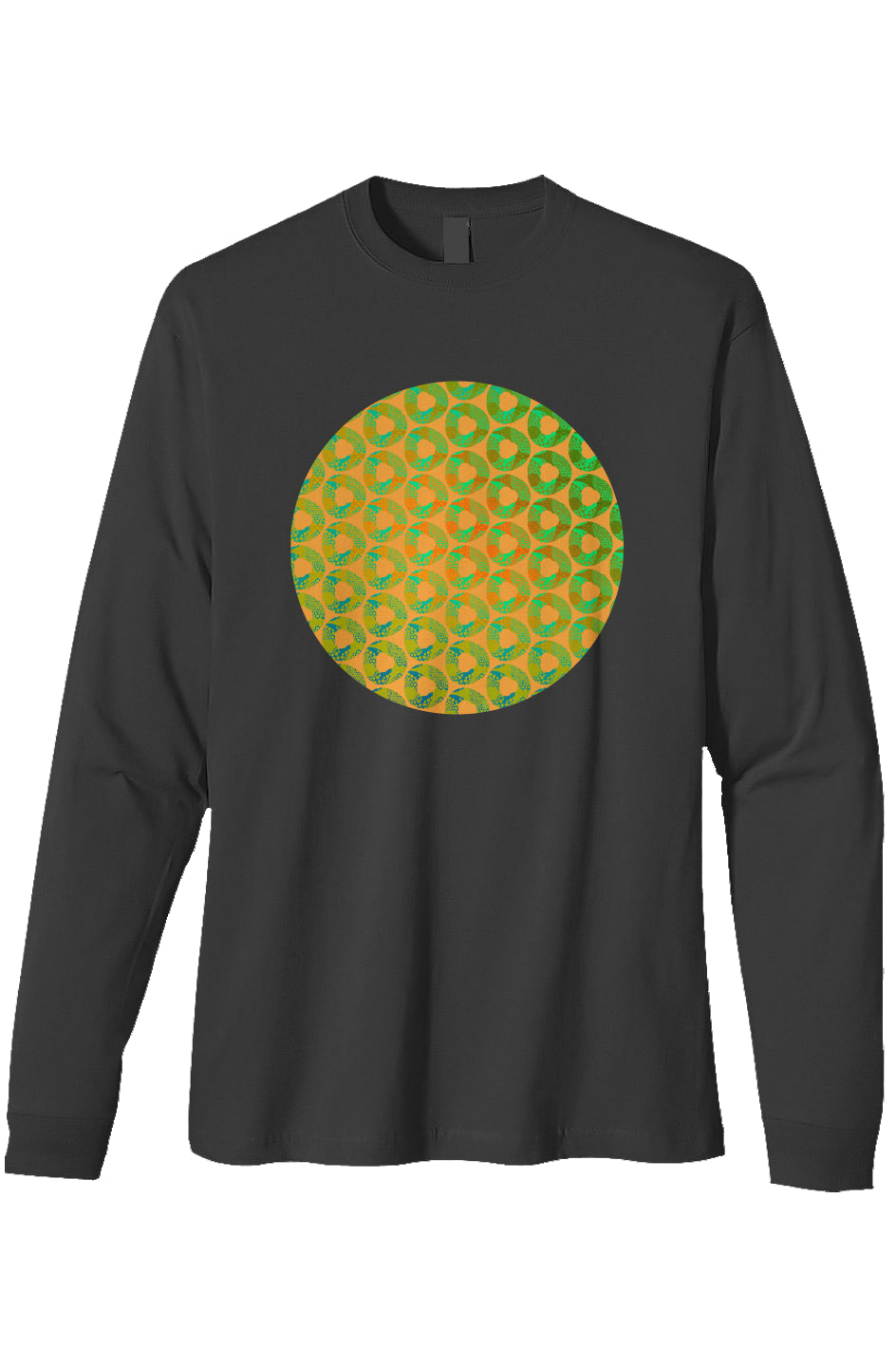 Organic Heavyweight Long Sleeve T-Shirt - Donut Squeeze