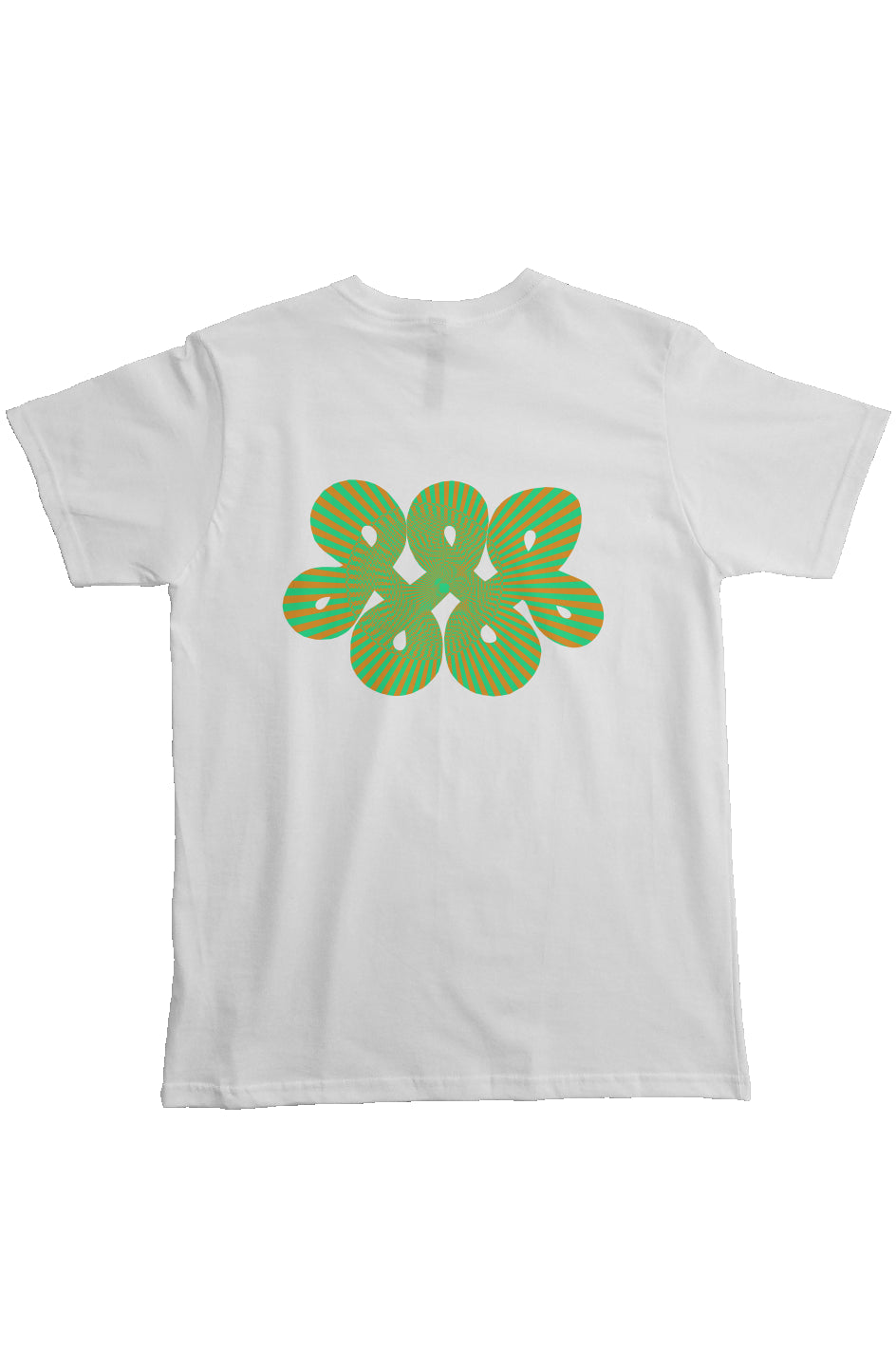 Organic Heavyweight Short Sleeve Pocket T-Shirt - Sun Eye Infinity Loop