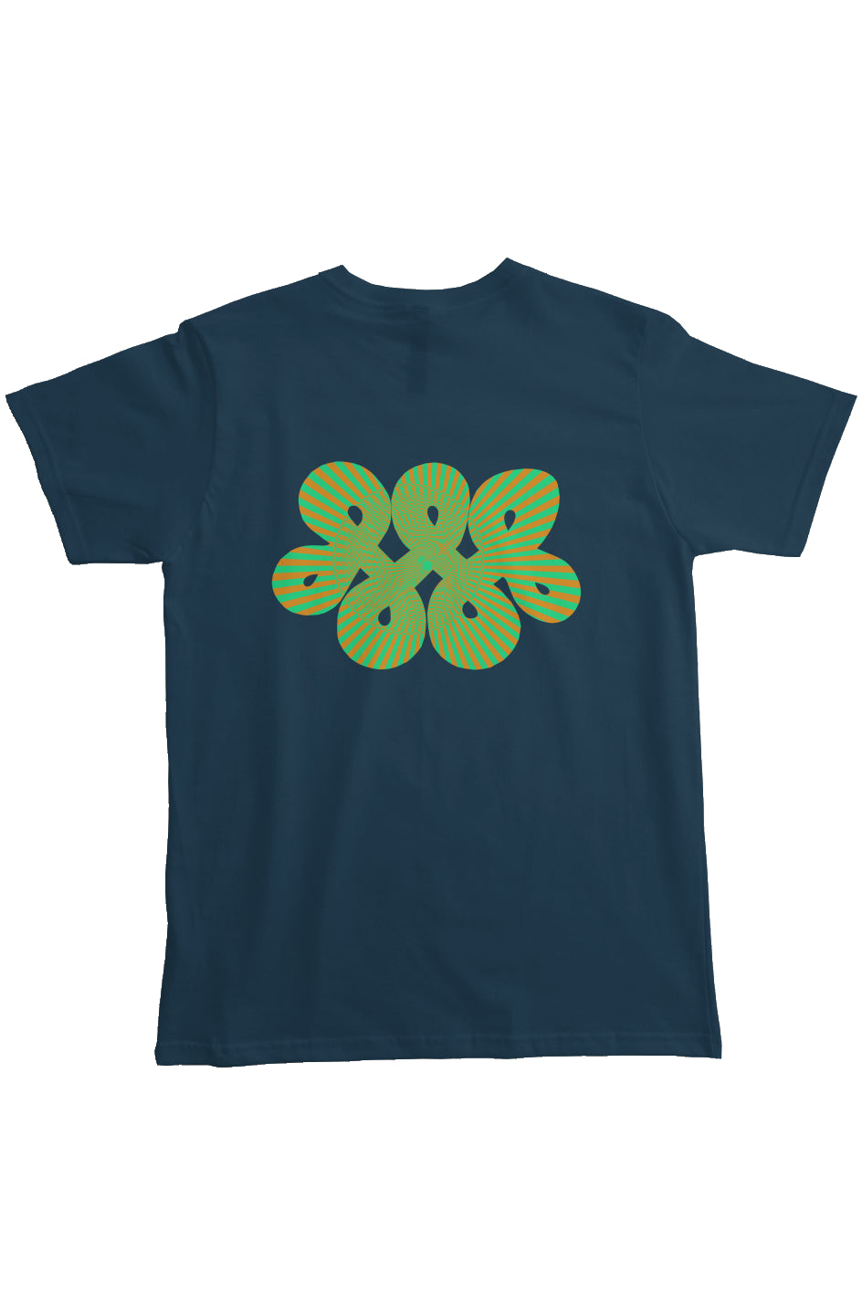 Organic Heavyweight Short Sleeve Pocket T-Shirt - Sun Eye Infinity Loop