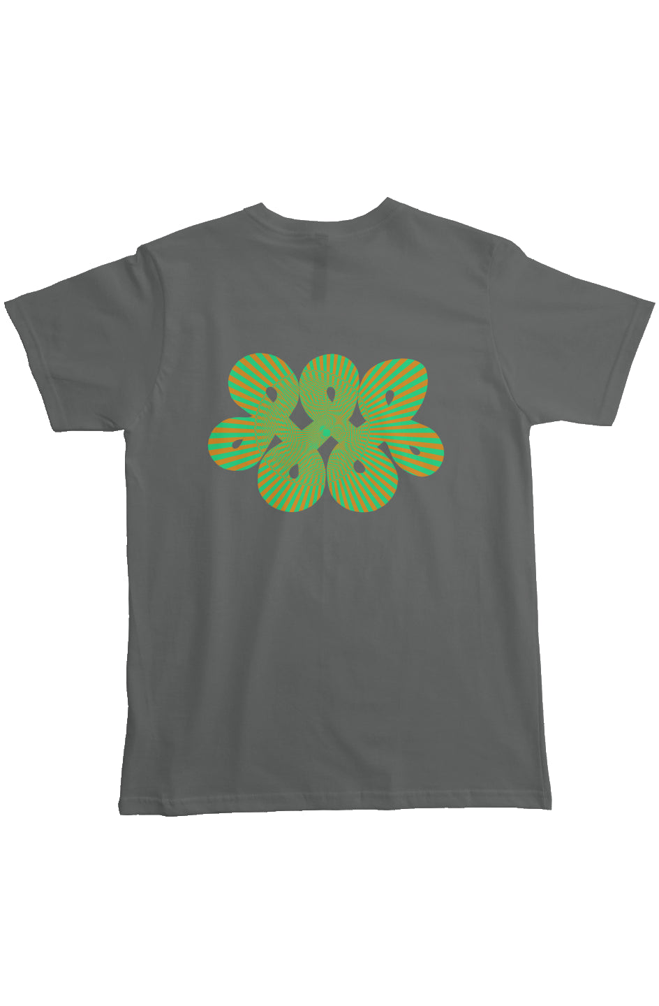 Organic Heavyweight Short Sleeve Pocket T-Shirt - Sun Eye Infinity Loop