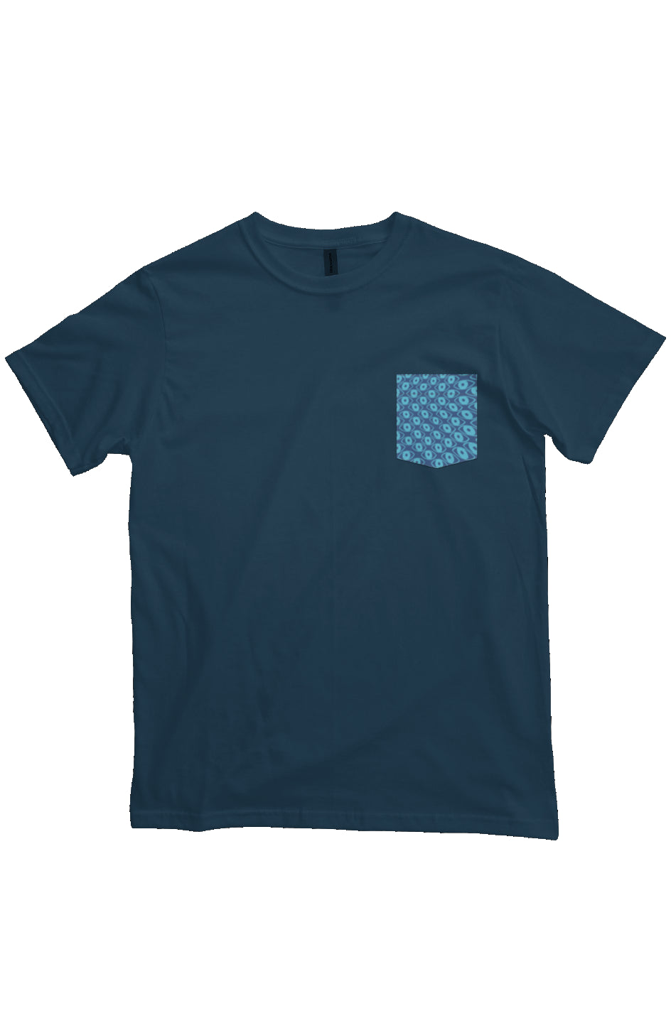 Organic Heavyweight Short Sleeve Pocket T-Shirt - Pinch Eye Circle