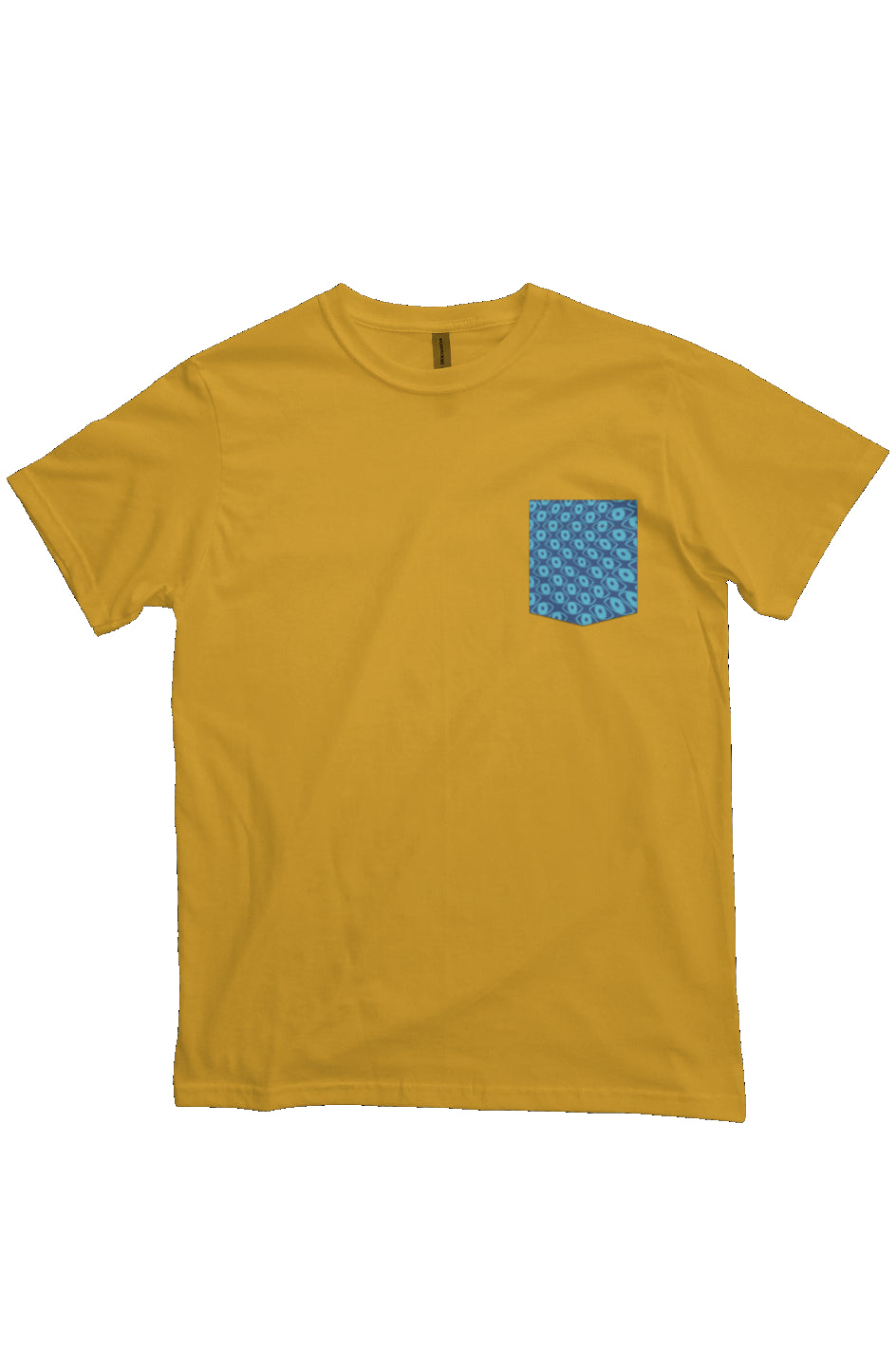 Organic Heavyweight Short Sleeve Pocket T-Shirt - Pinch Eye Circle