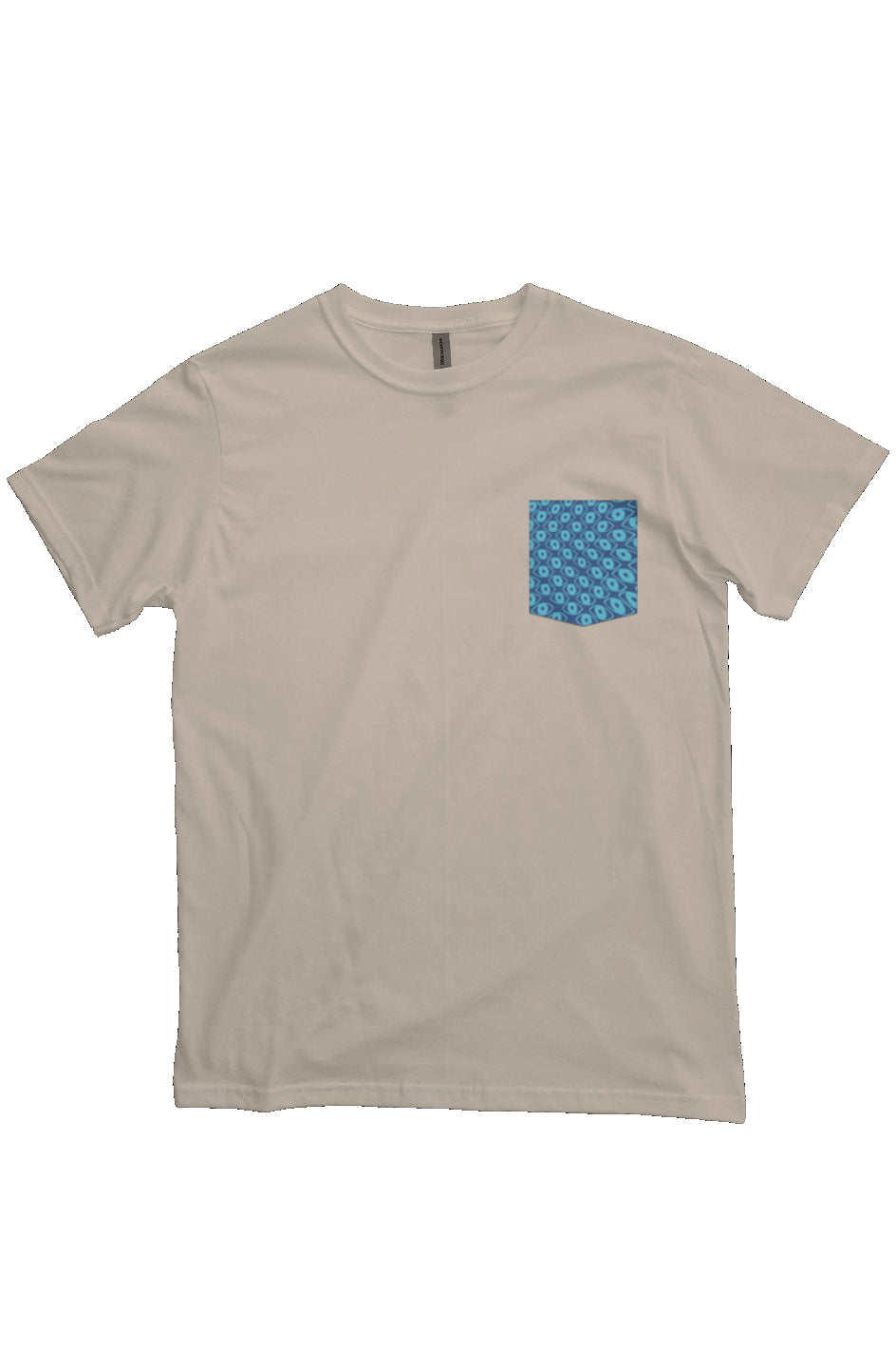 Organic Heavyweight Short Sleeve Pocket T-Shirt - Pinch Eye Circle