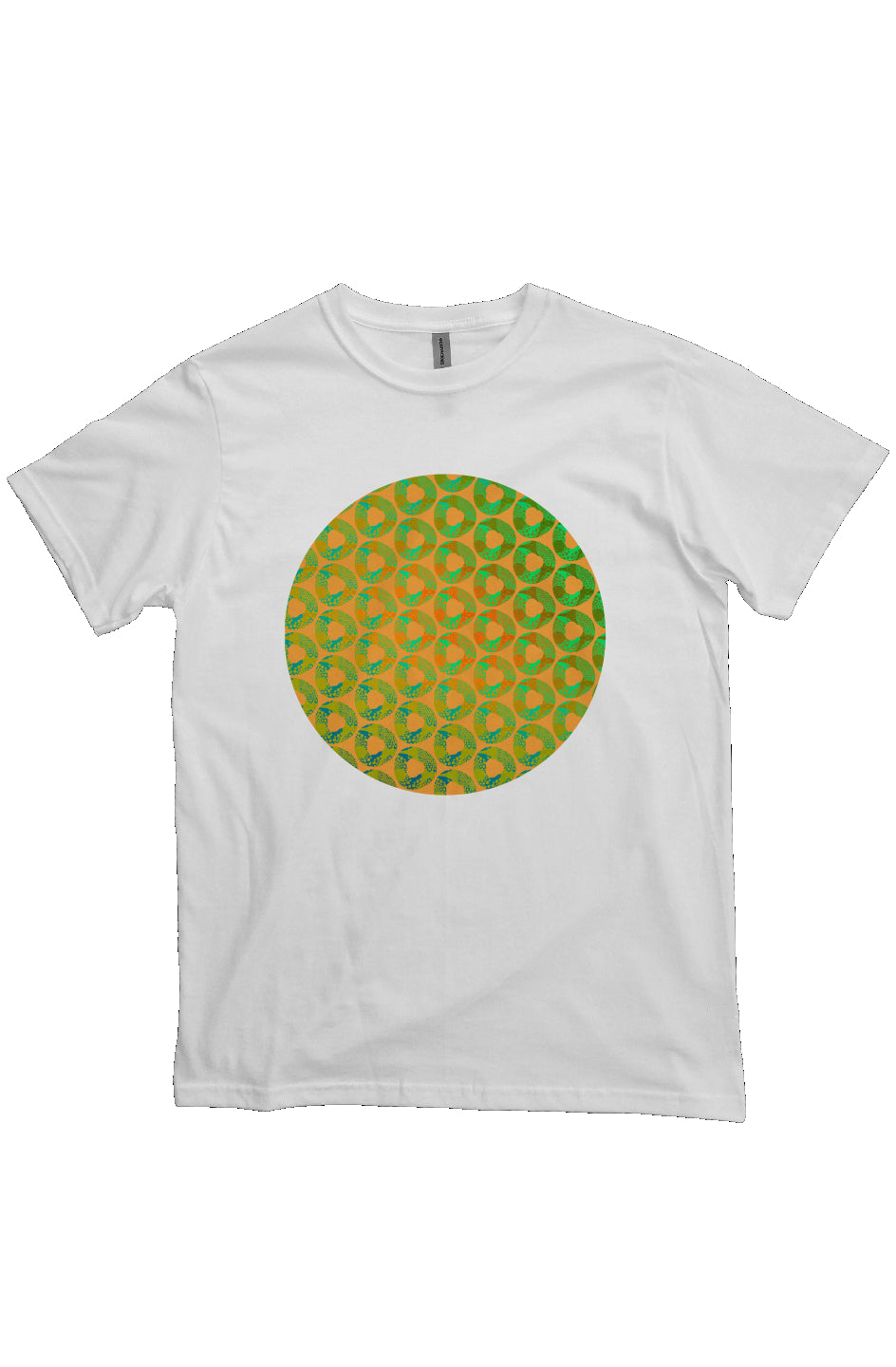 Organic Unisex Crewneck T-shirt - Donut Squeeze Circle