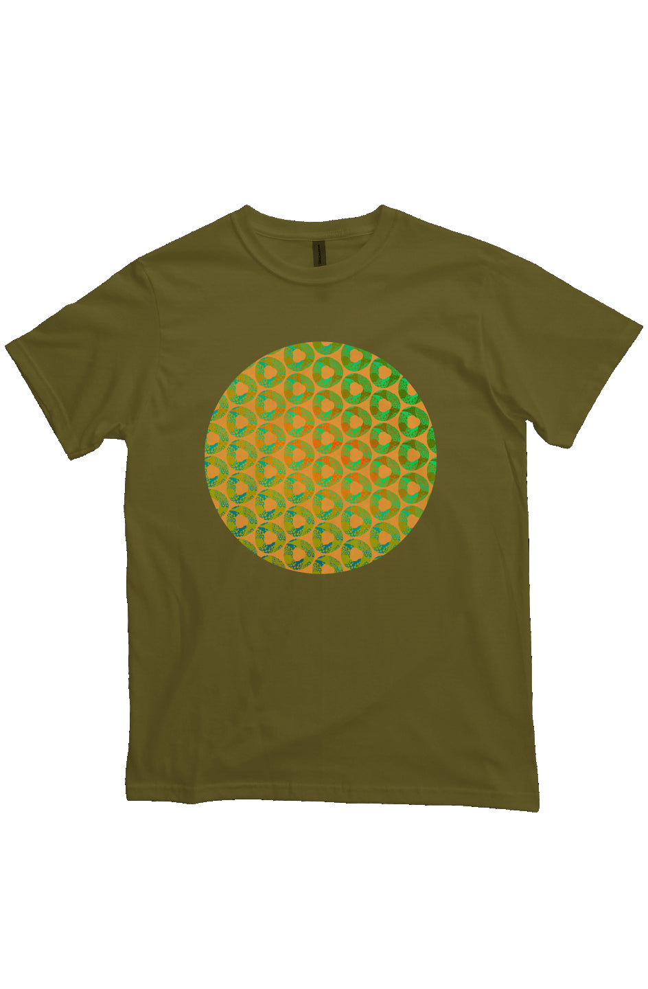 Organic Unisex Crewneck T-shirt - Donut Squeeze Circle
