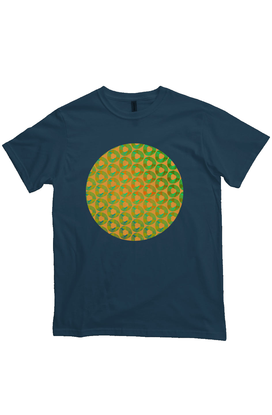 Organic Unisex Crewneck T-shirt - Donut Squeeze Circle