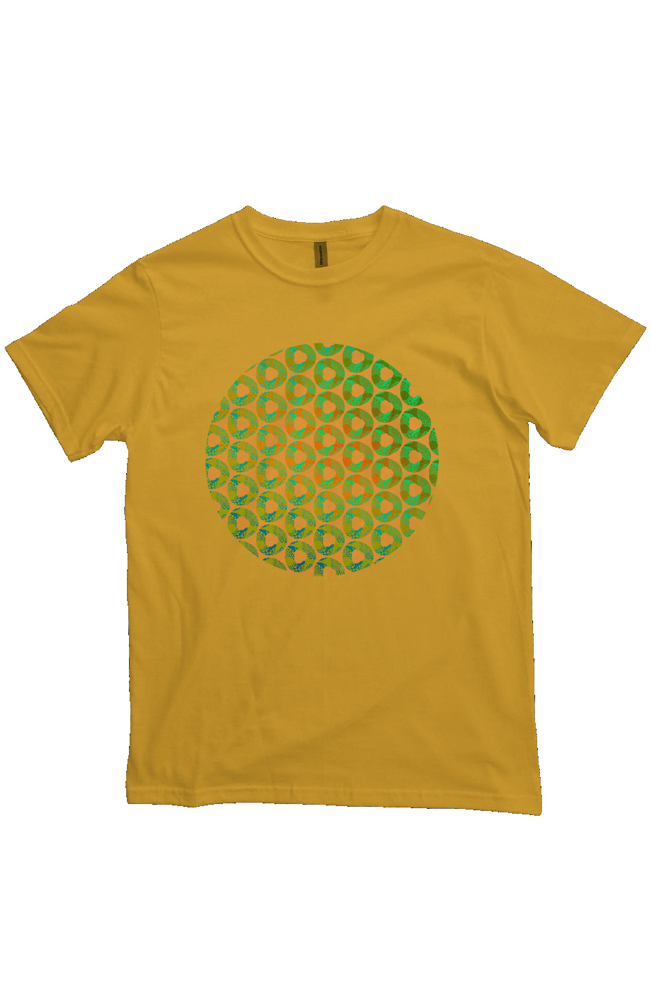 Organic Unisex Crewneck T-shirt - Donut Squeeze Circle