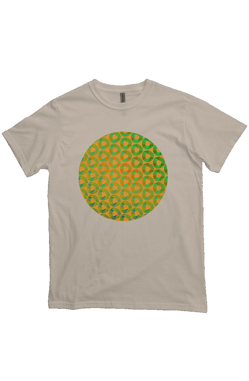 Organic Unisex Crewneck T-shirt - Donut Squeeze Circle
