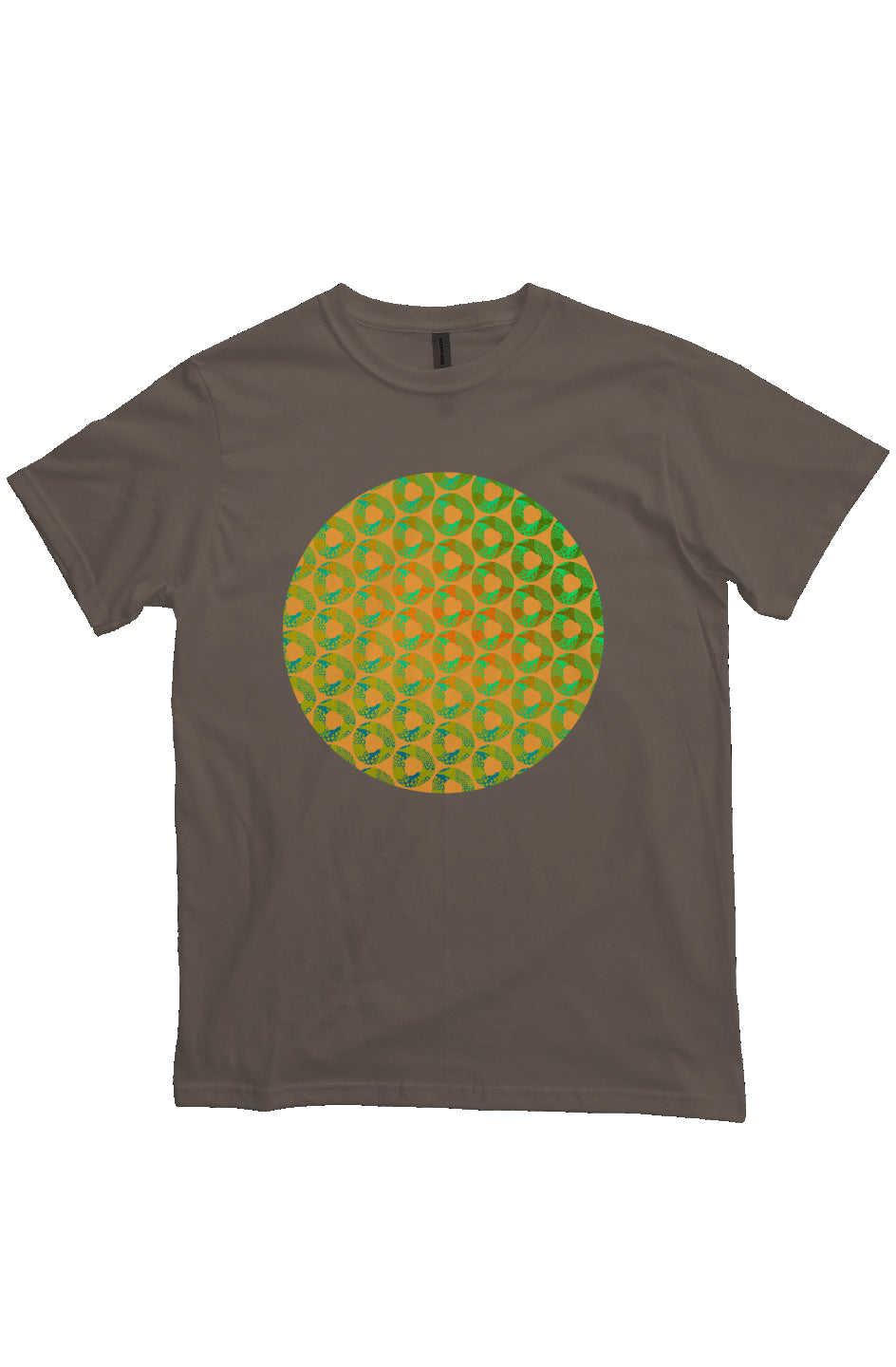 Organic Unisex Crewneck T-shirt - Donut Squeeze Circle
