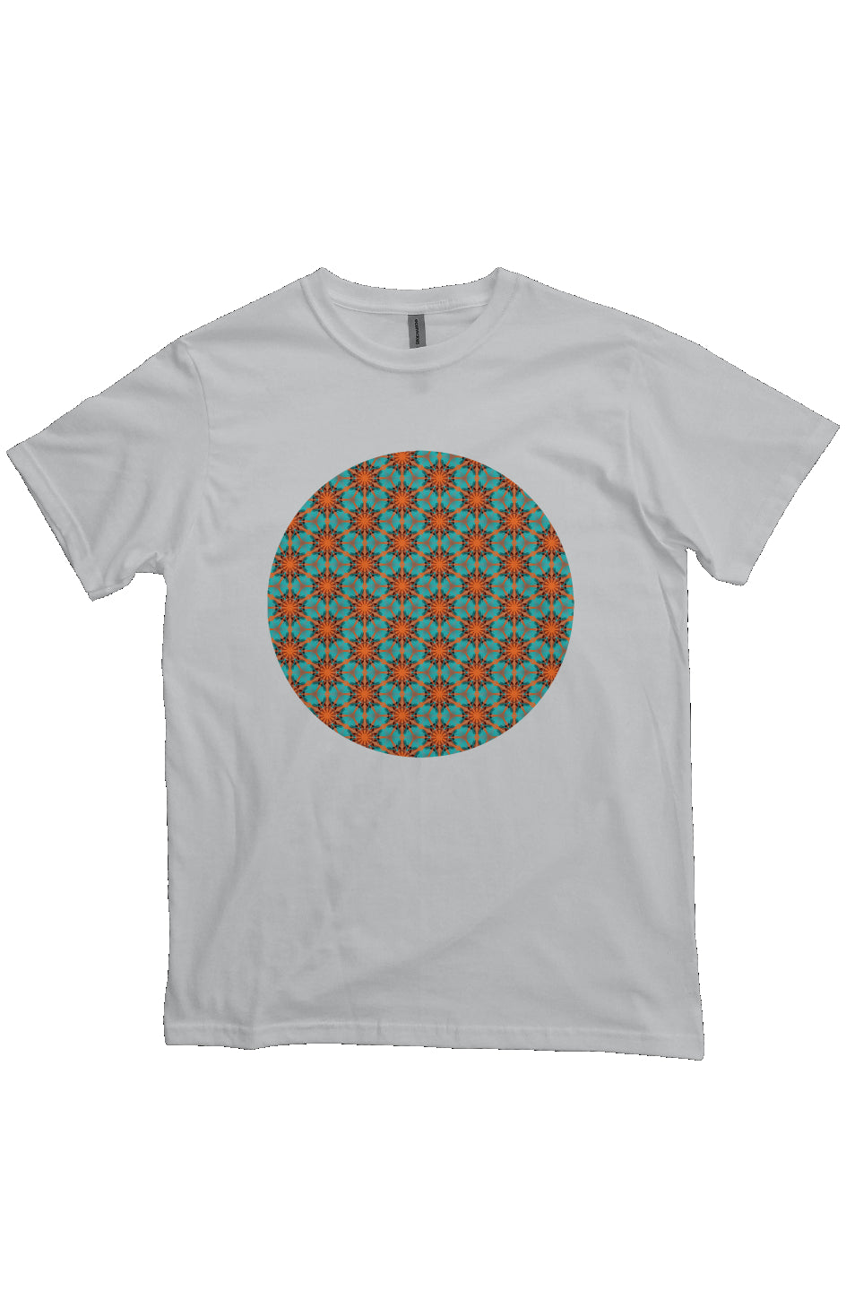 Organic Unisex Crewneck T-shirt - Red Hummingbird Circle