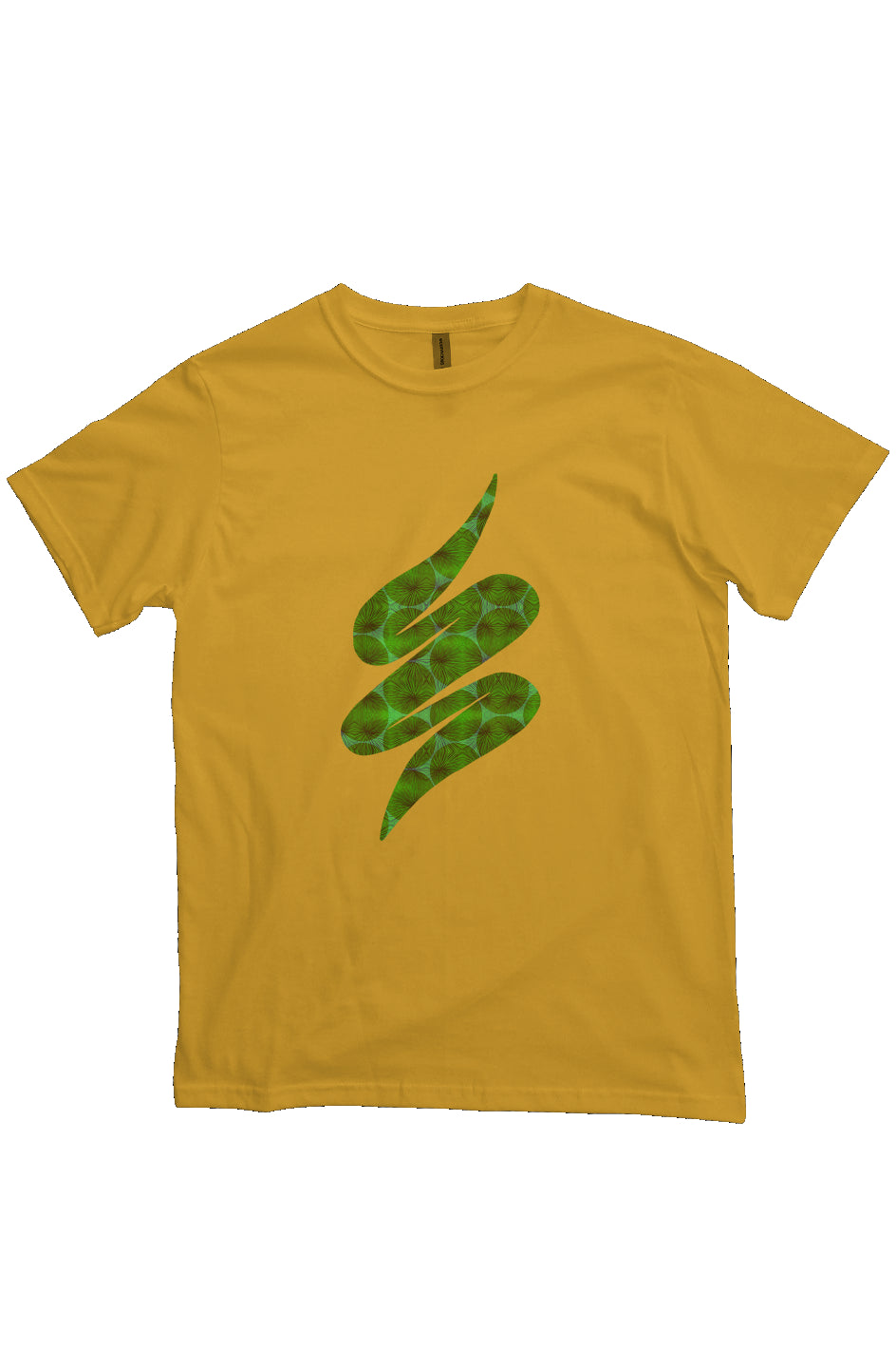 Organic Unisex Crewneck T-shirt - Agave Swoop