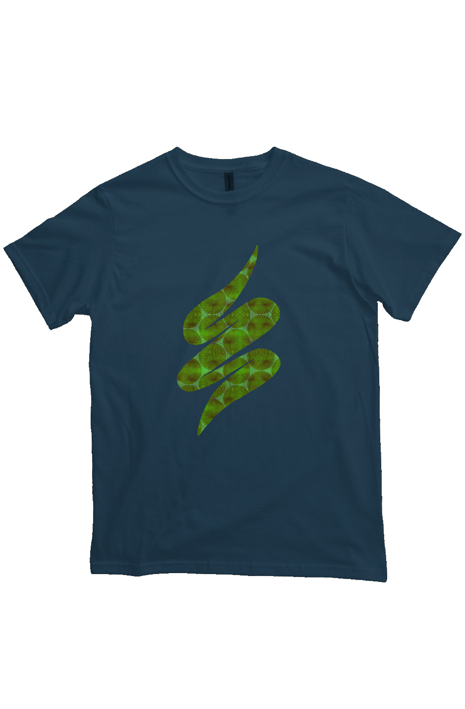 Organic Unisex Crewneck T-shirt - Agave Swoop