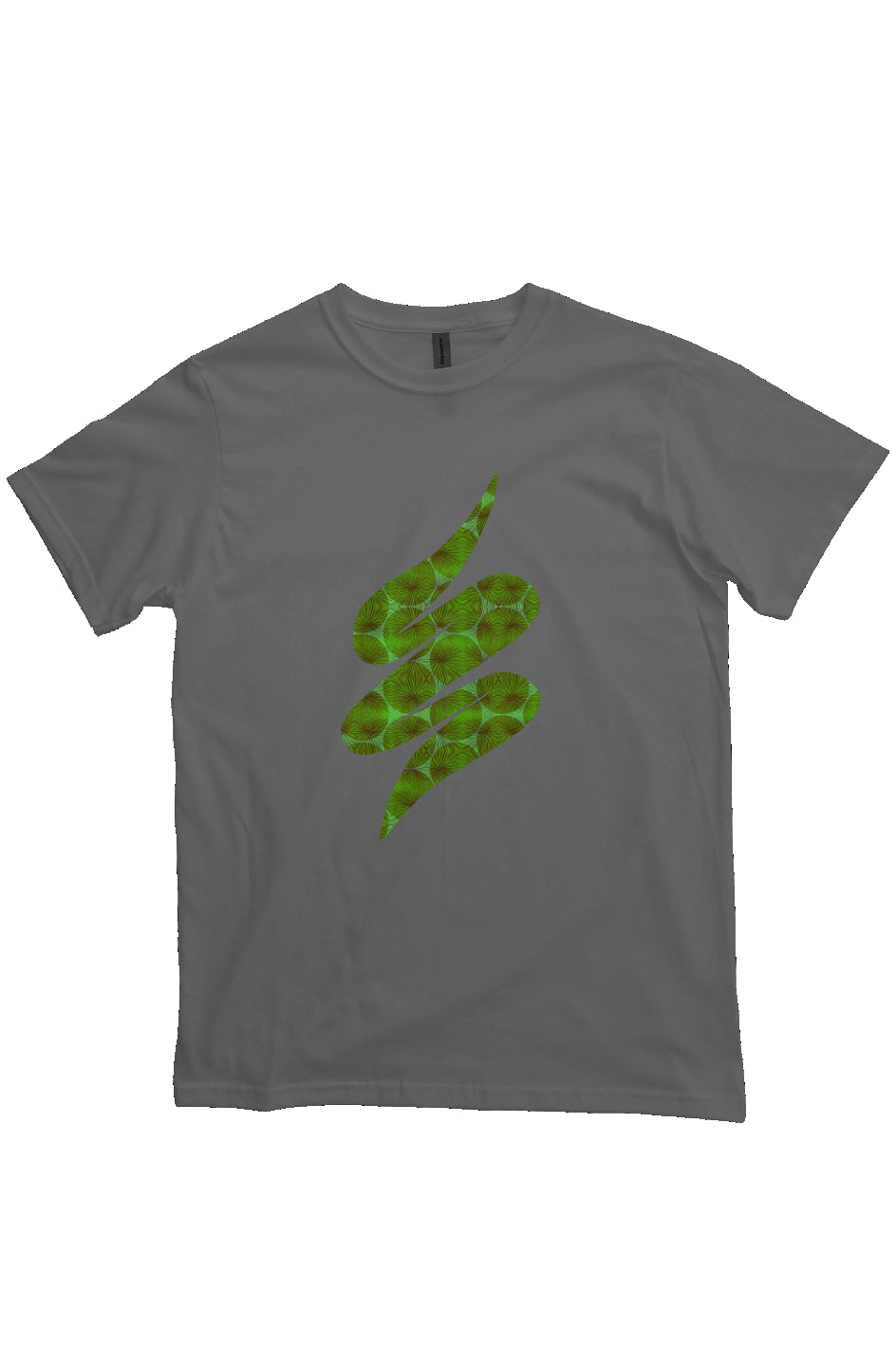 Organic Unisex Crewneck T-shirt - Agave Swoop