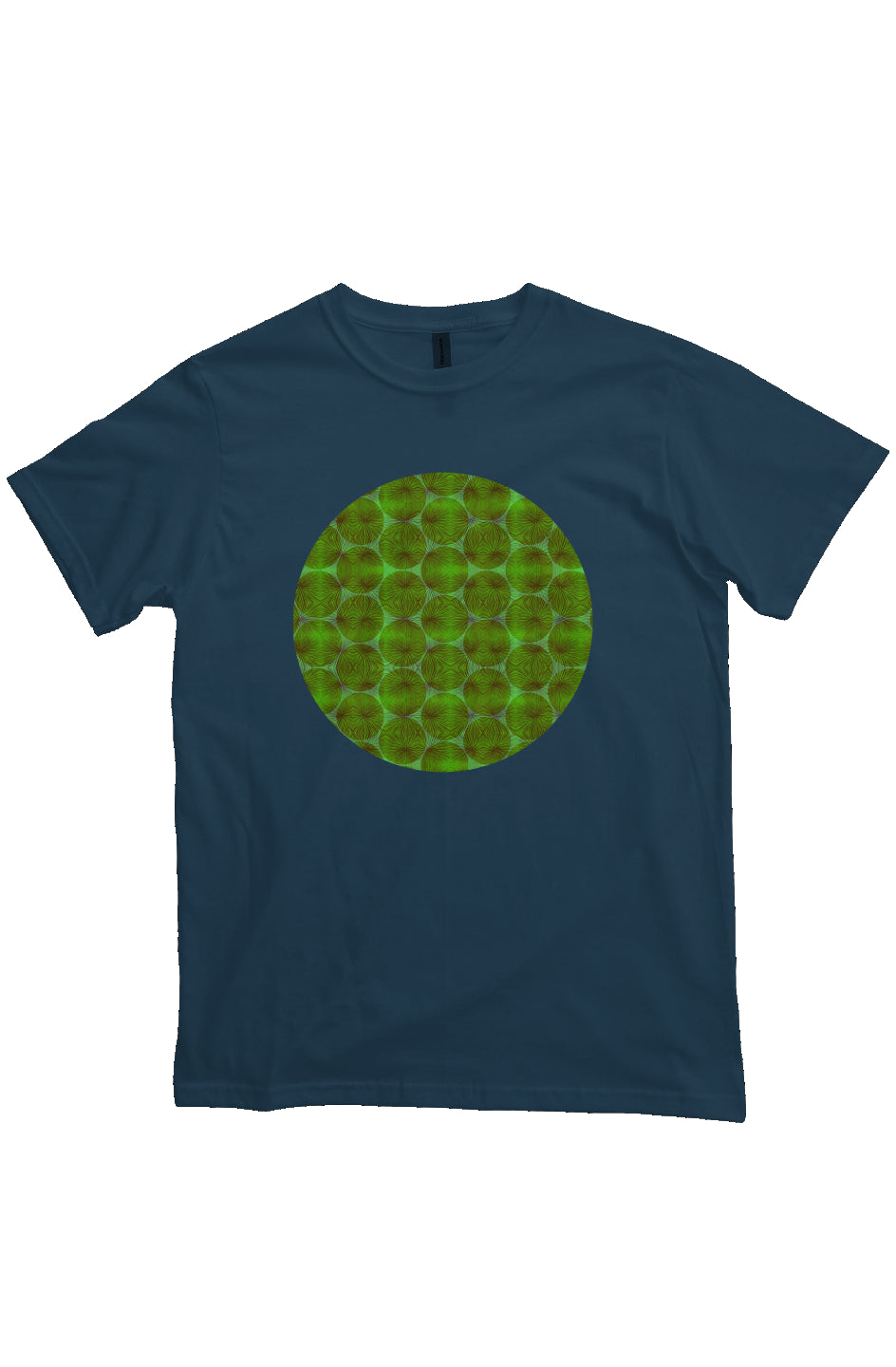 Organic Unisex Crewneck T-shirt - Agave Circle