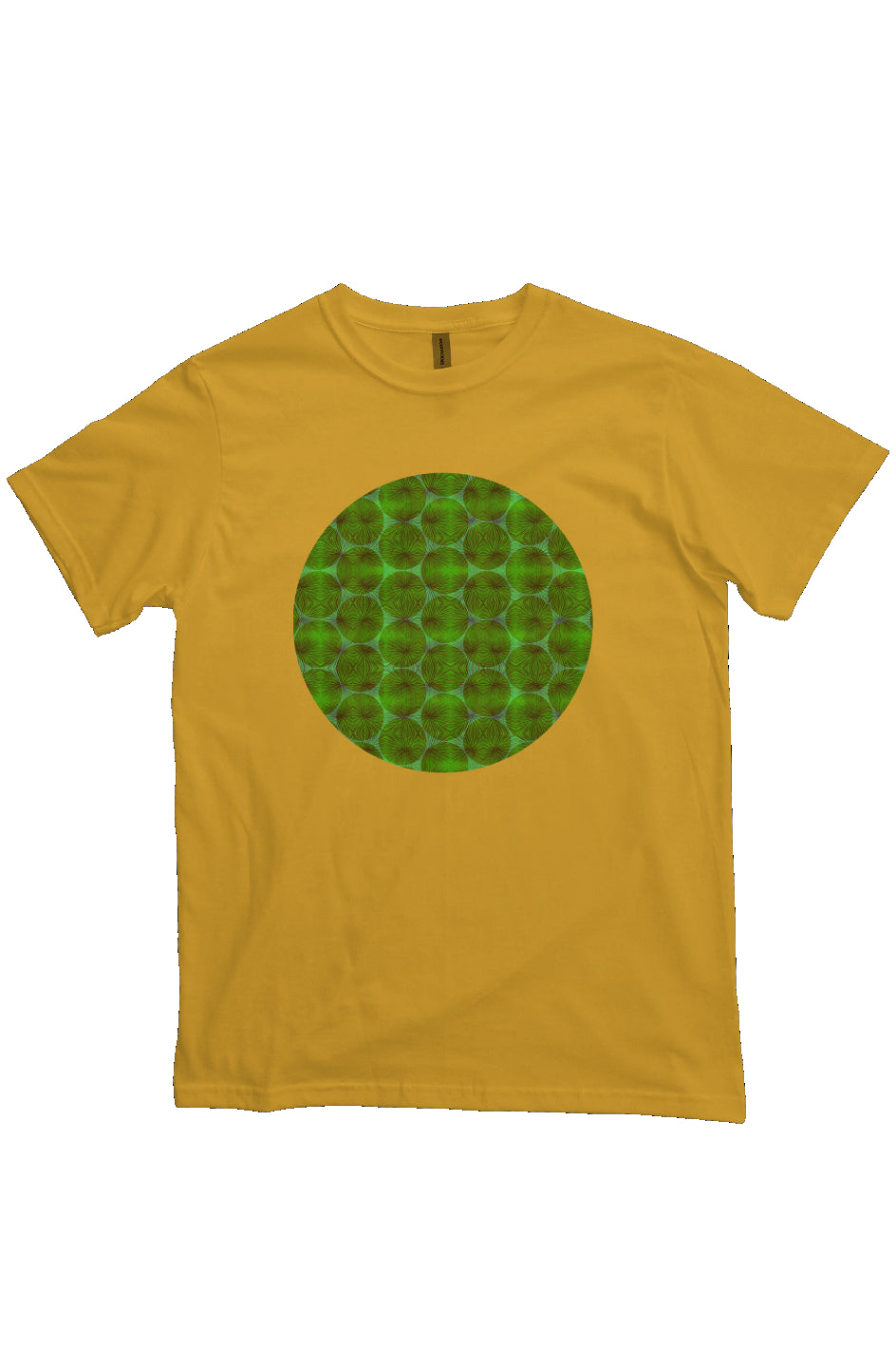 Organic Unisex Crewneck T-shirt - Agave Circle
